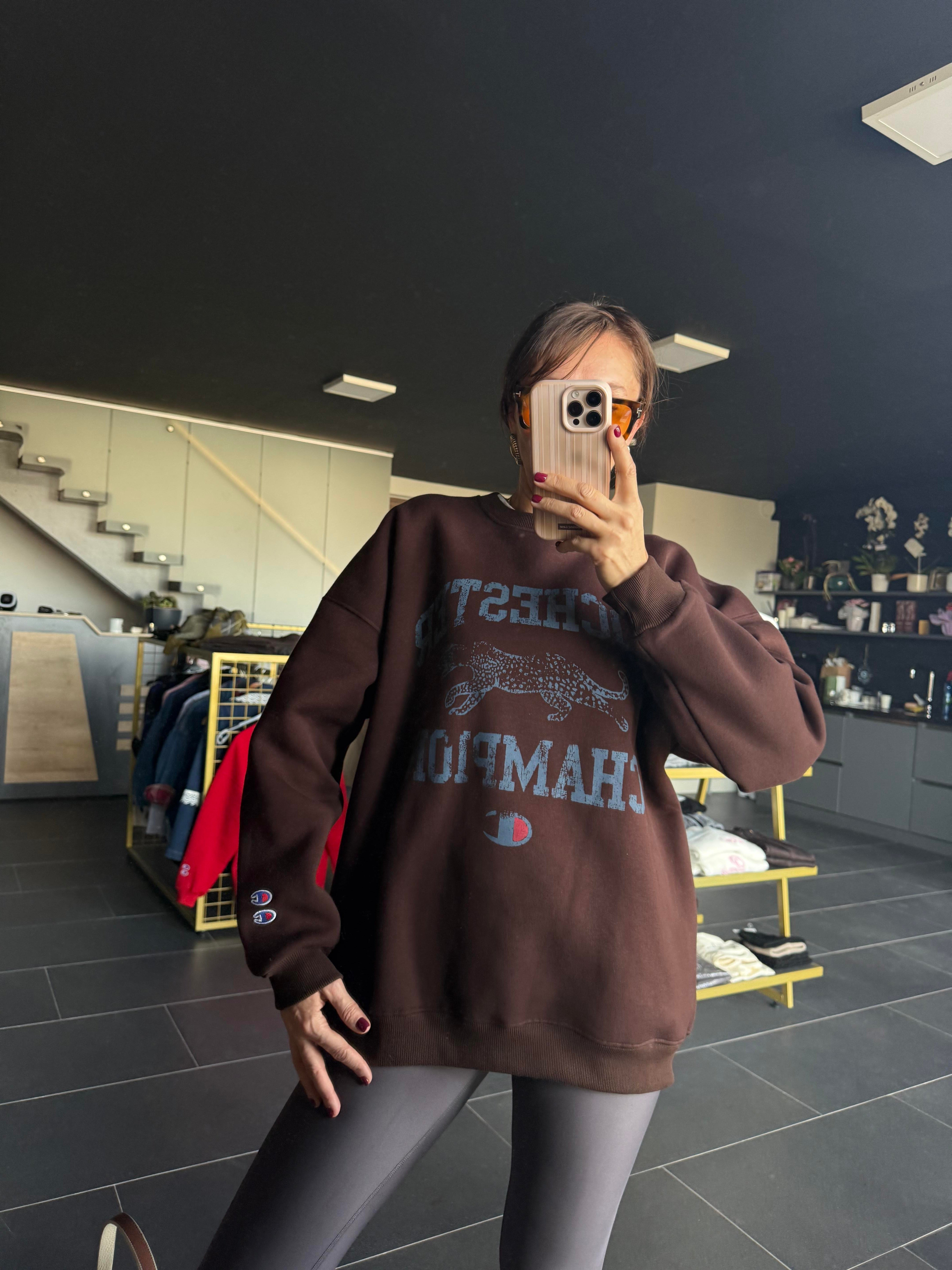 Şampiyon Bordo Sweatshirt