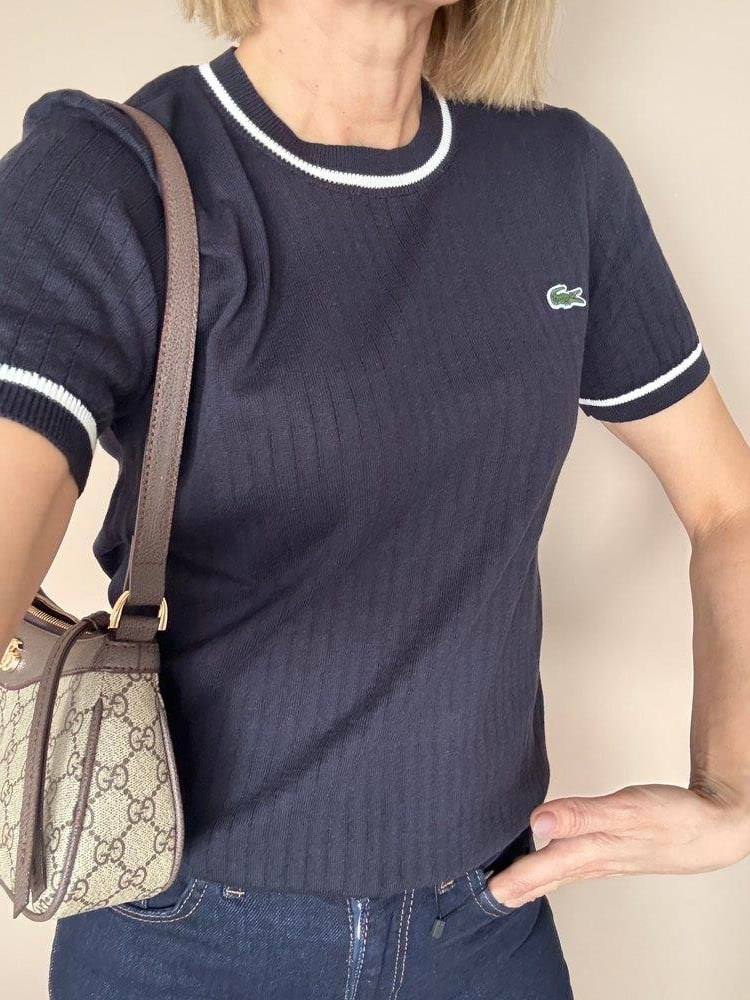 Sansy Nakış Ve Çizgi Detaylı Bluz