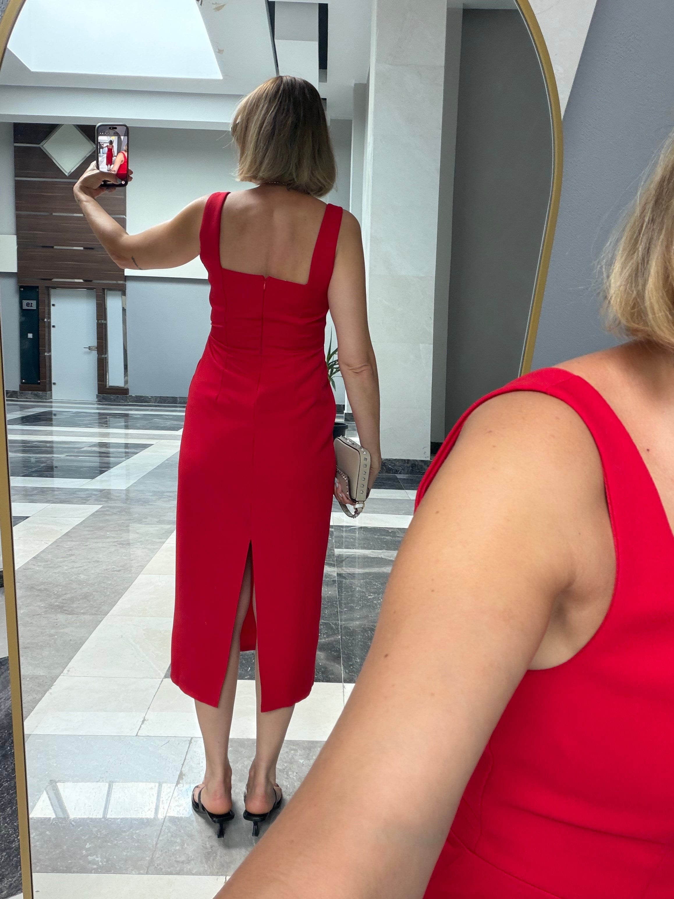 Scarlet  Premium Bolero Elbise