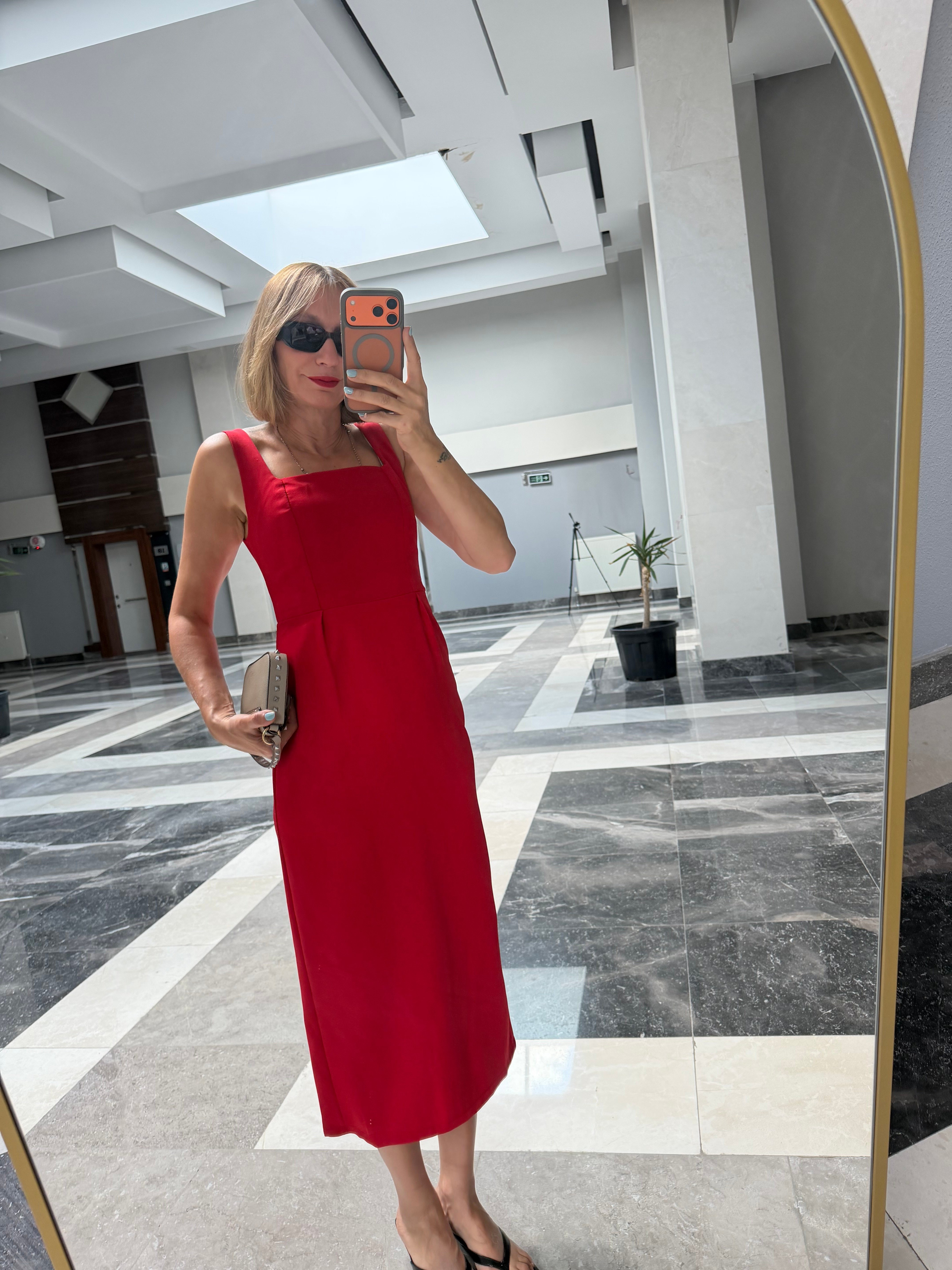 Scarlet  Premium Bolero Elbise