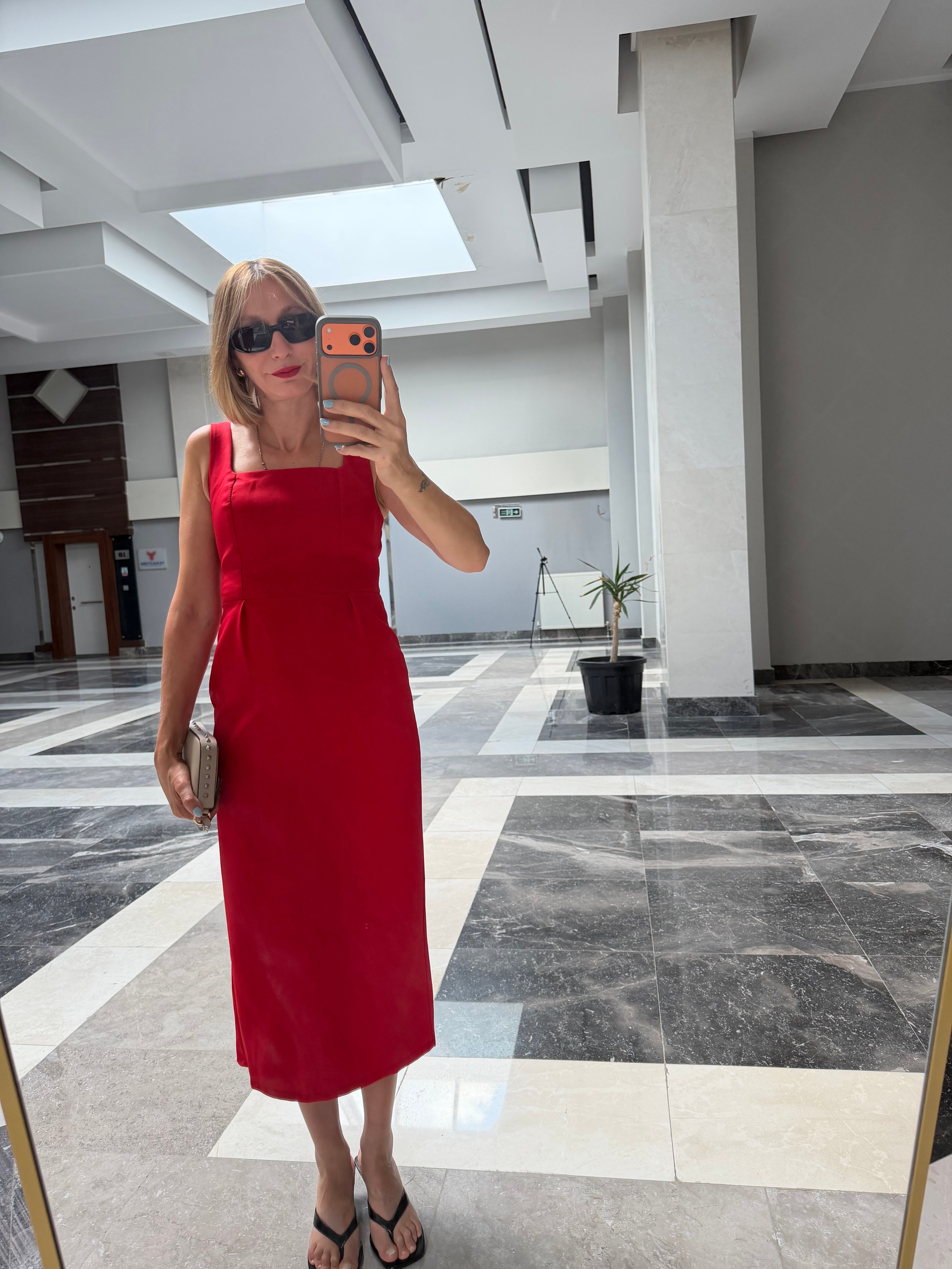 Scarlet  Premium Bolero Elbise
