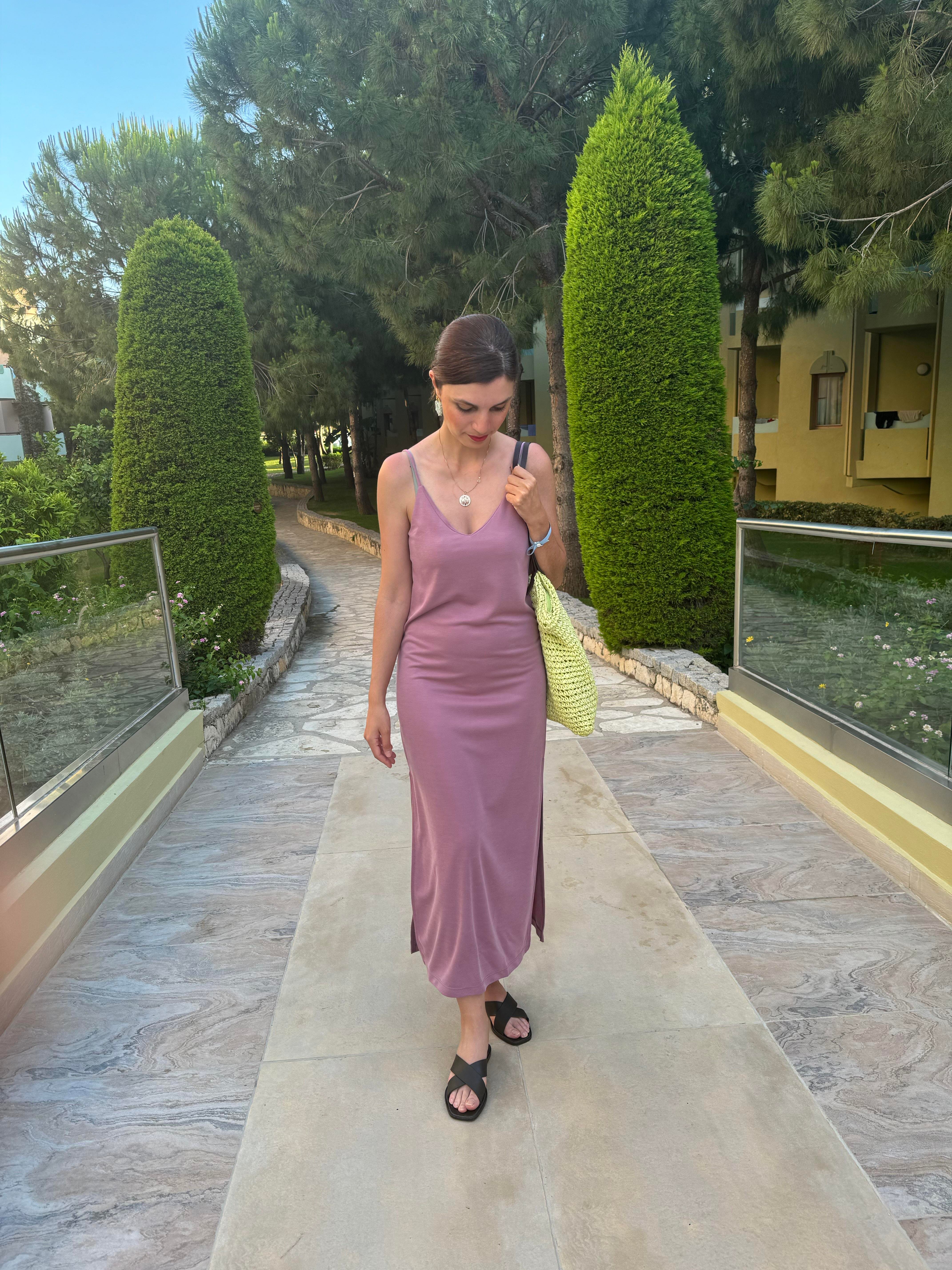 Seang Lila Modal Elbise