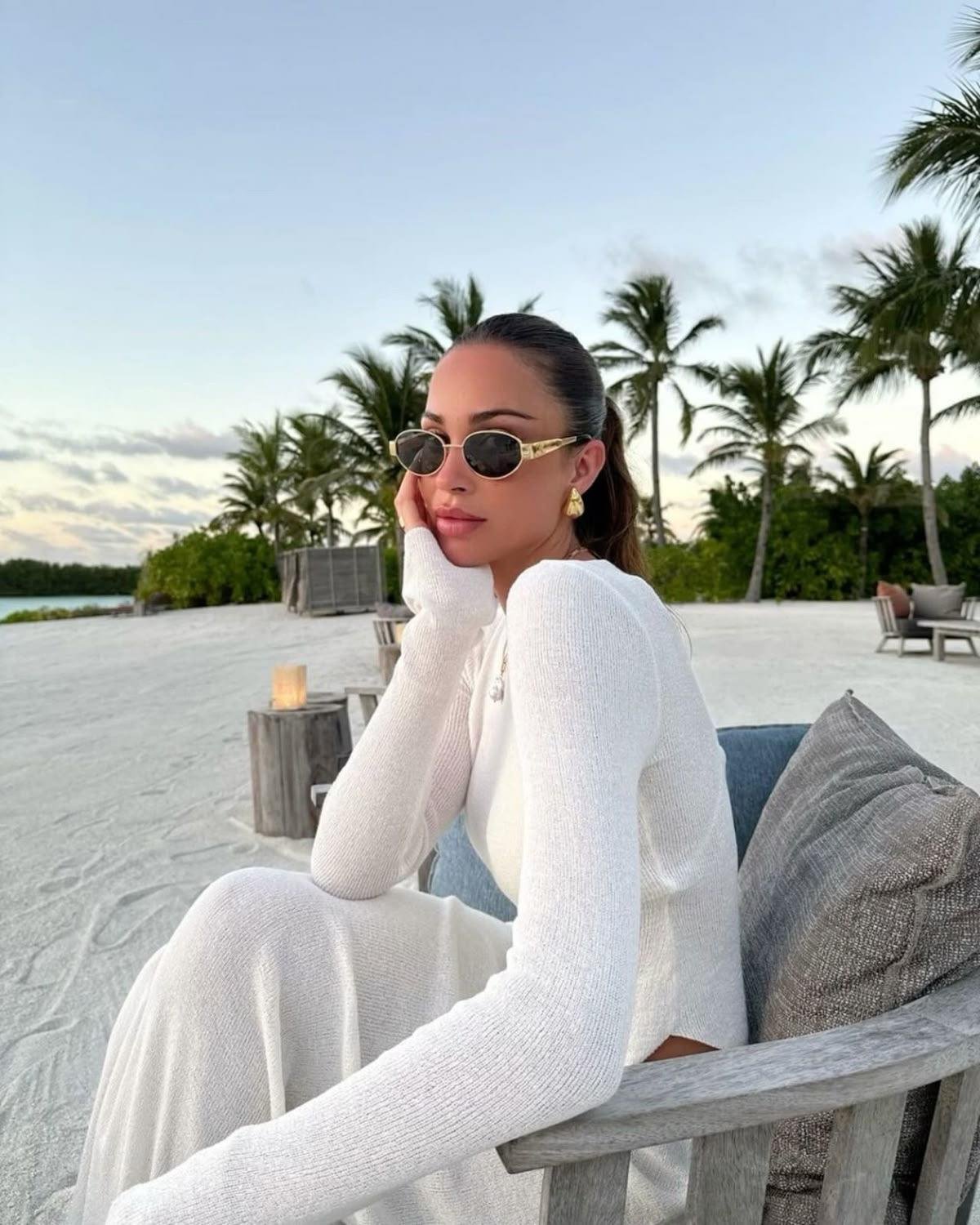 Selin Gold Sunglesses