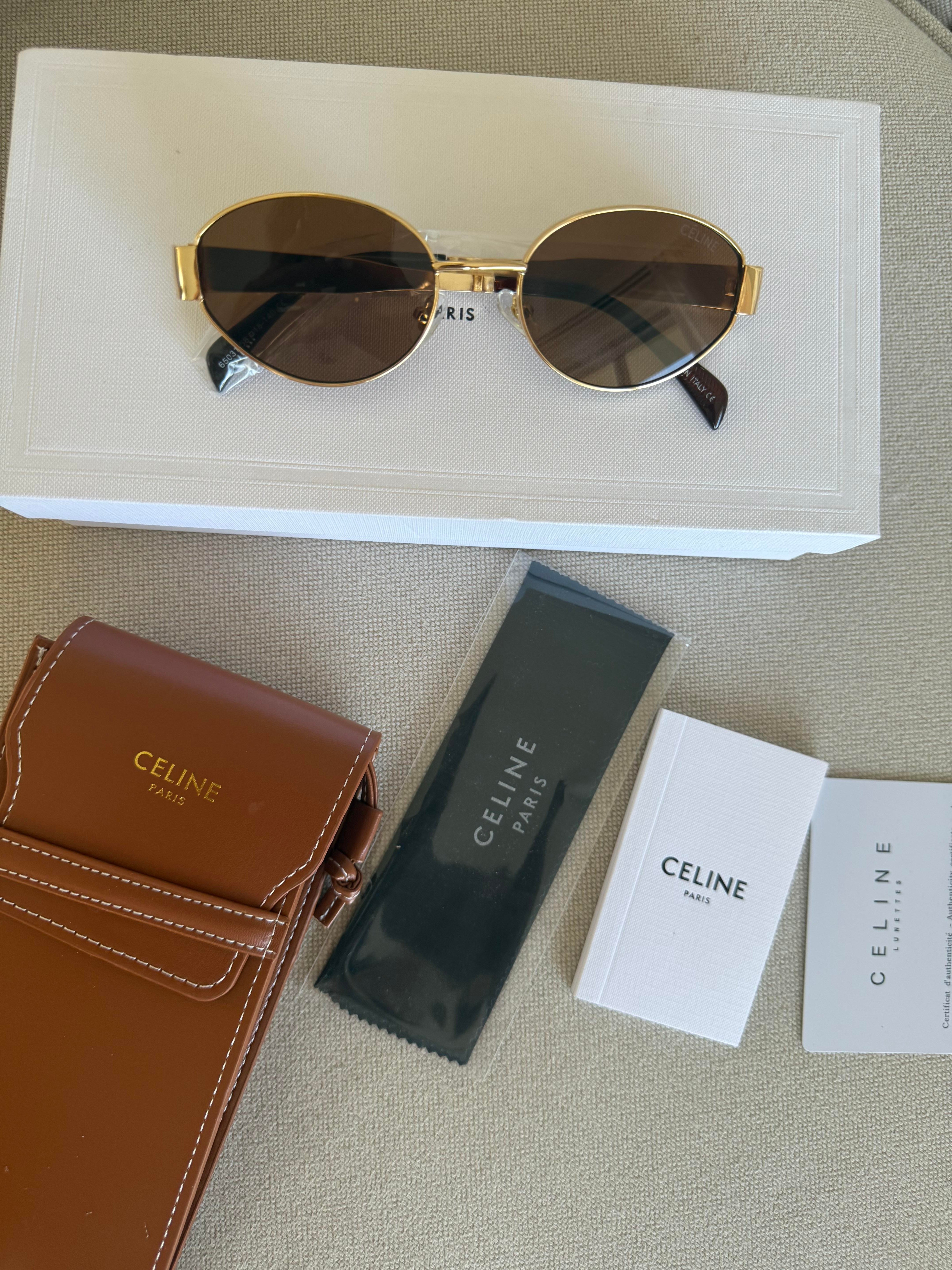 Selin Gold Sunglesses