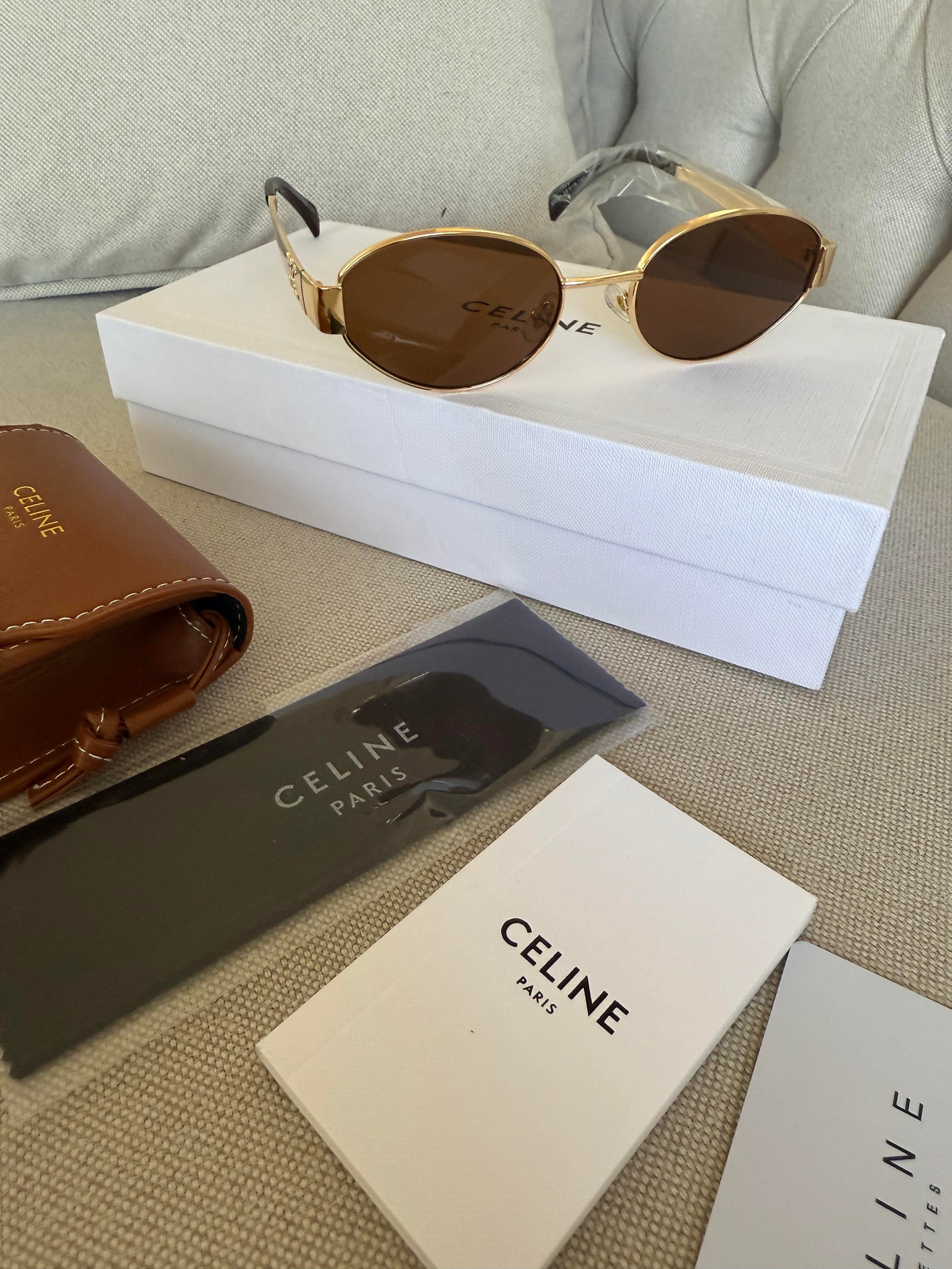 Selin Gold Sunglesses