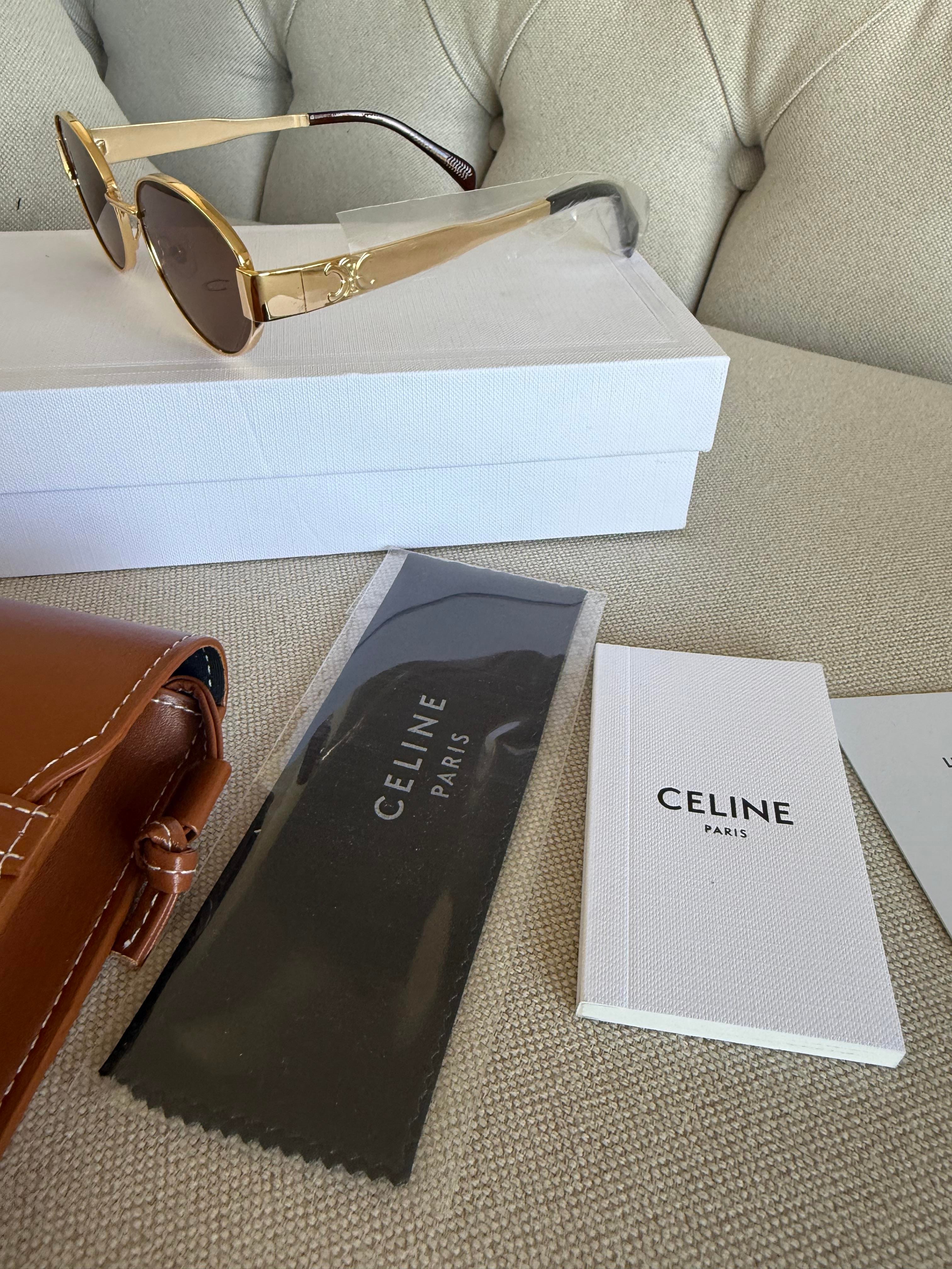 Selin Gold Sunglesses