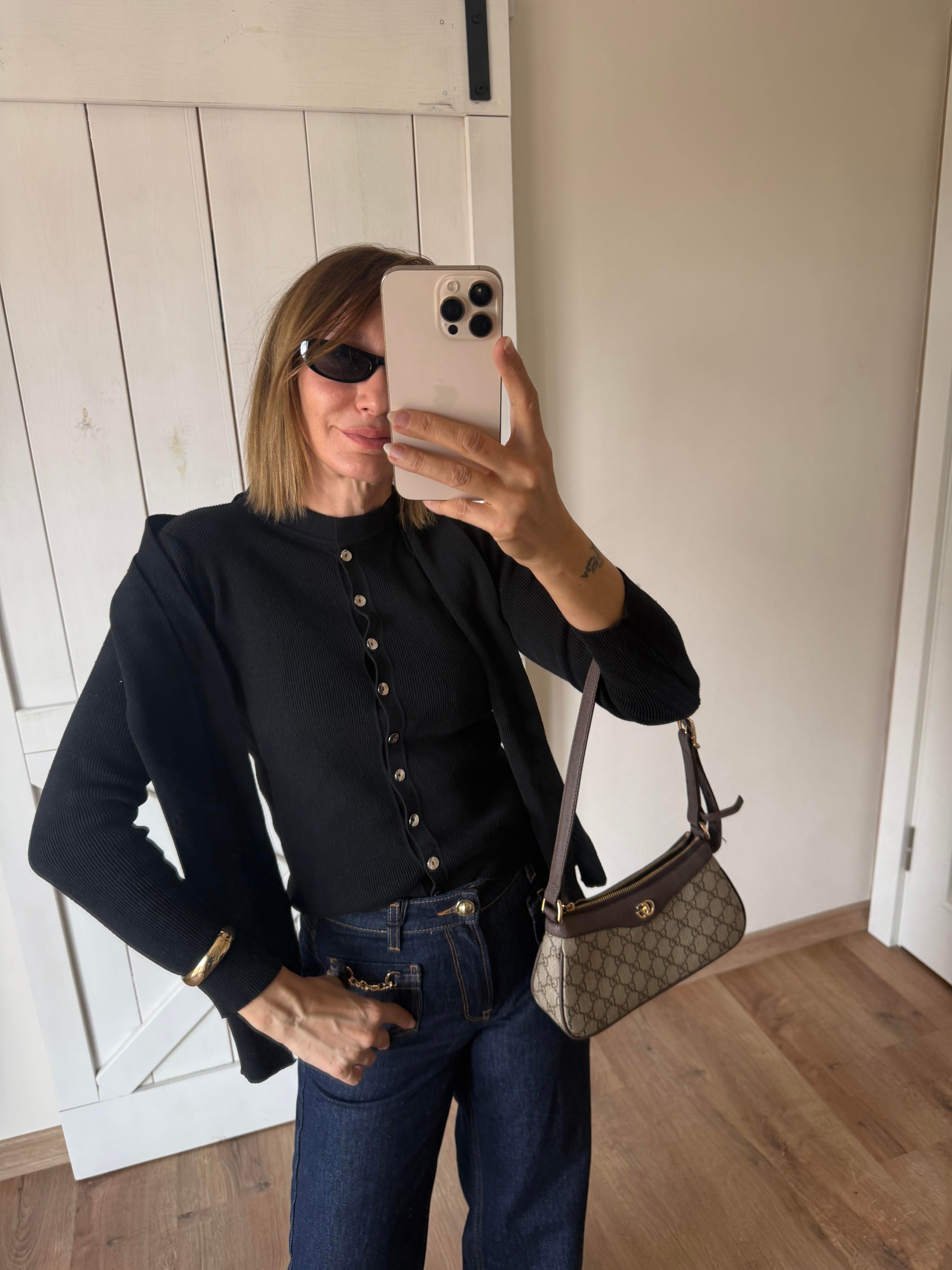 Siyah Atkılı Zr Hırka