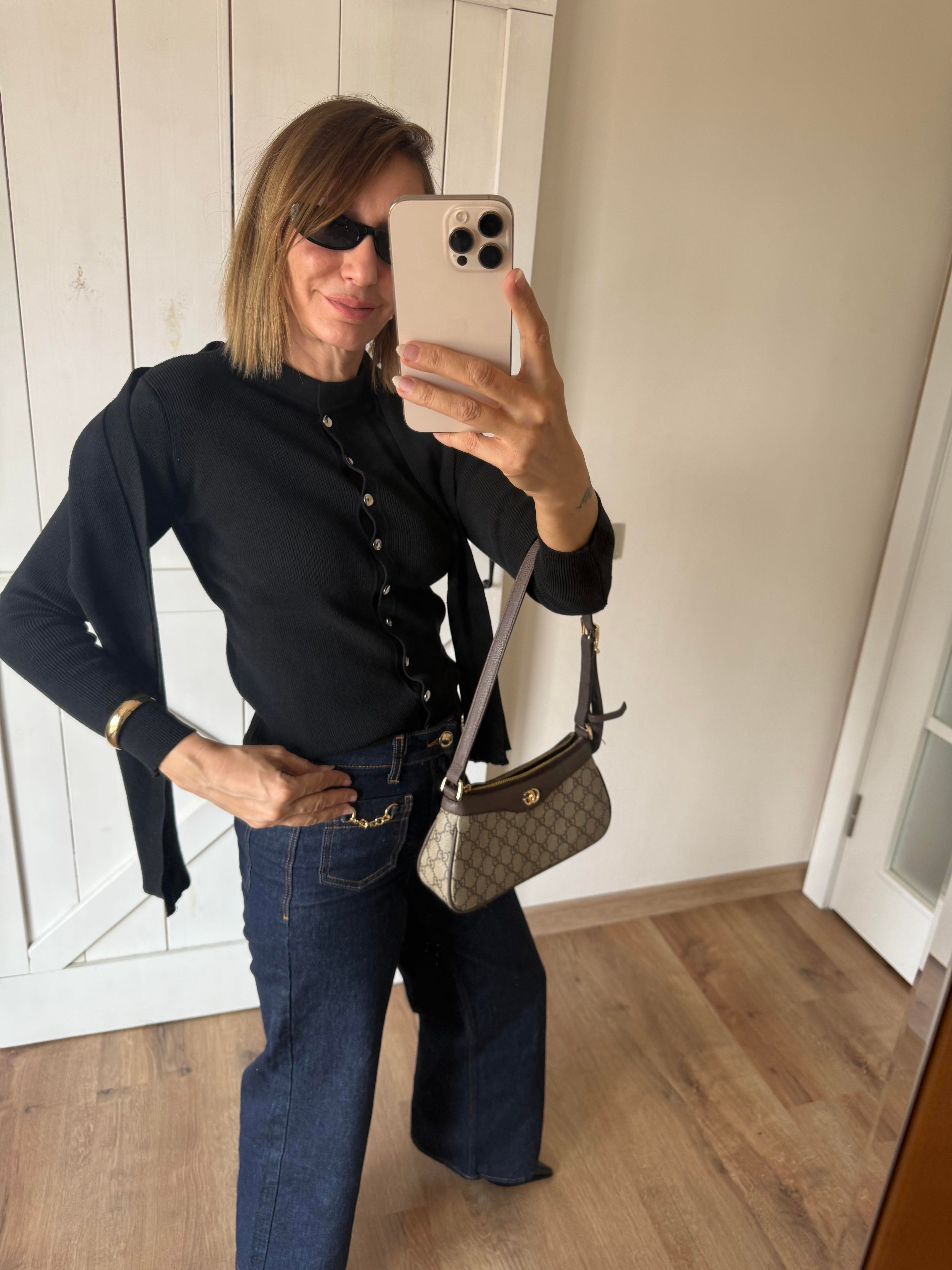 Siyah Atkılı Zr Hırka