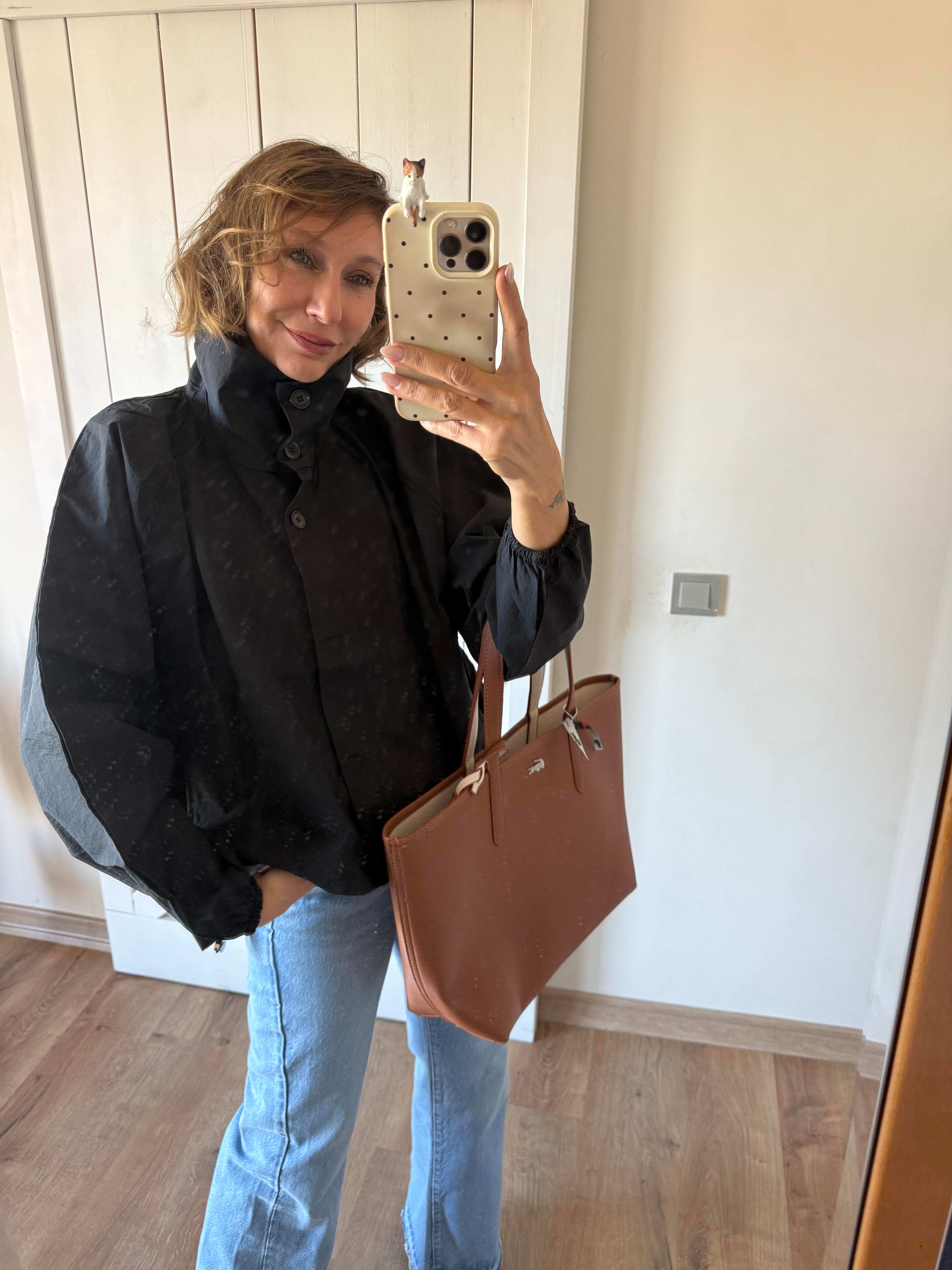 Siyah Boğazlı Bomber