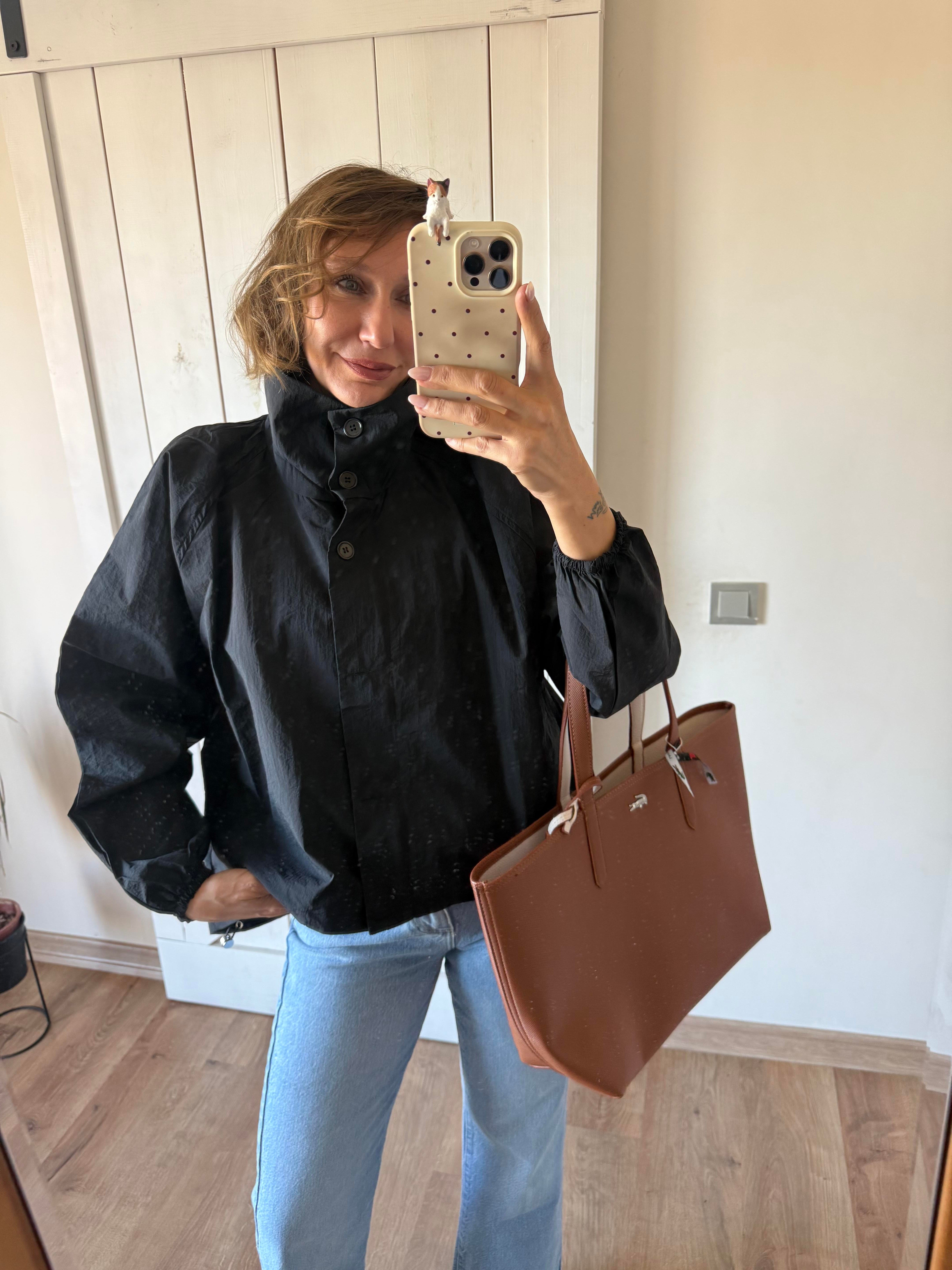 Siyah Boğazlı Bomber