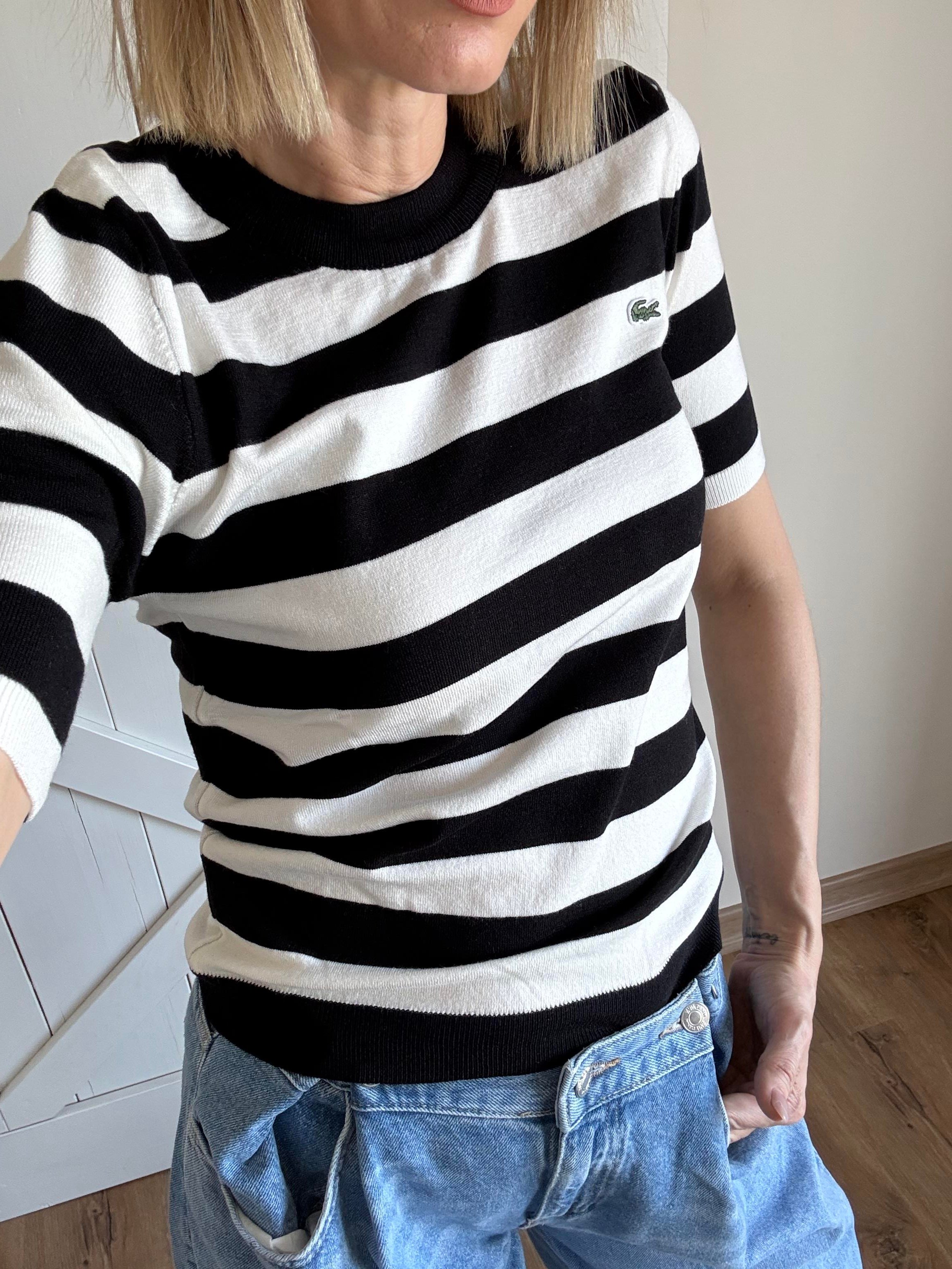 Siyah Çizgili Yumoş Tshirt