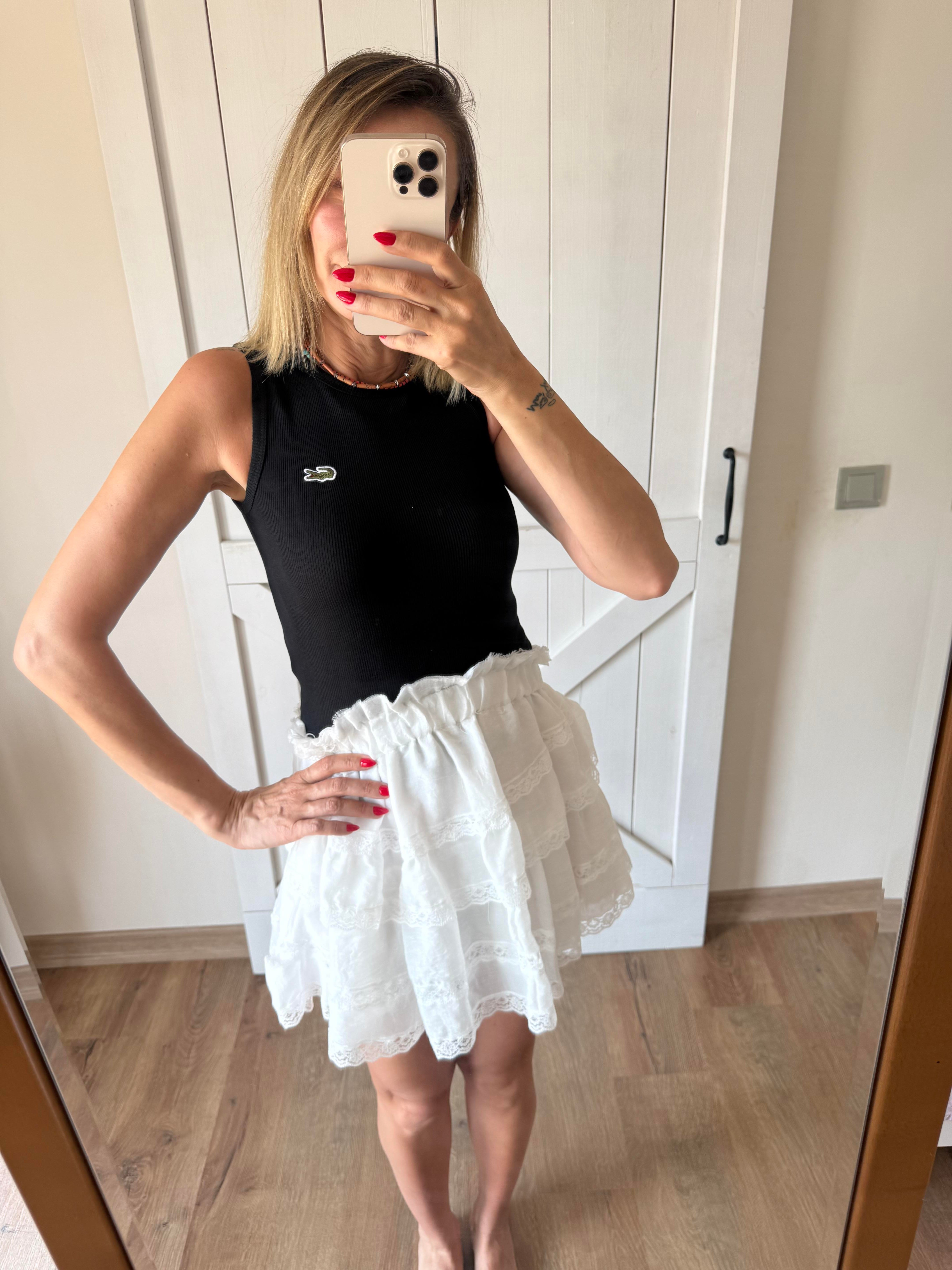 Siyah Fitilli Halter Atlet