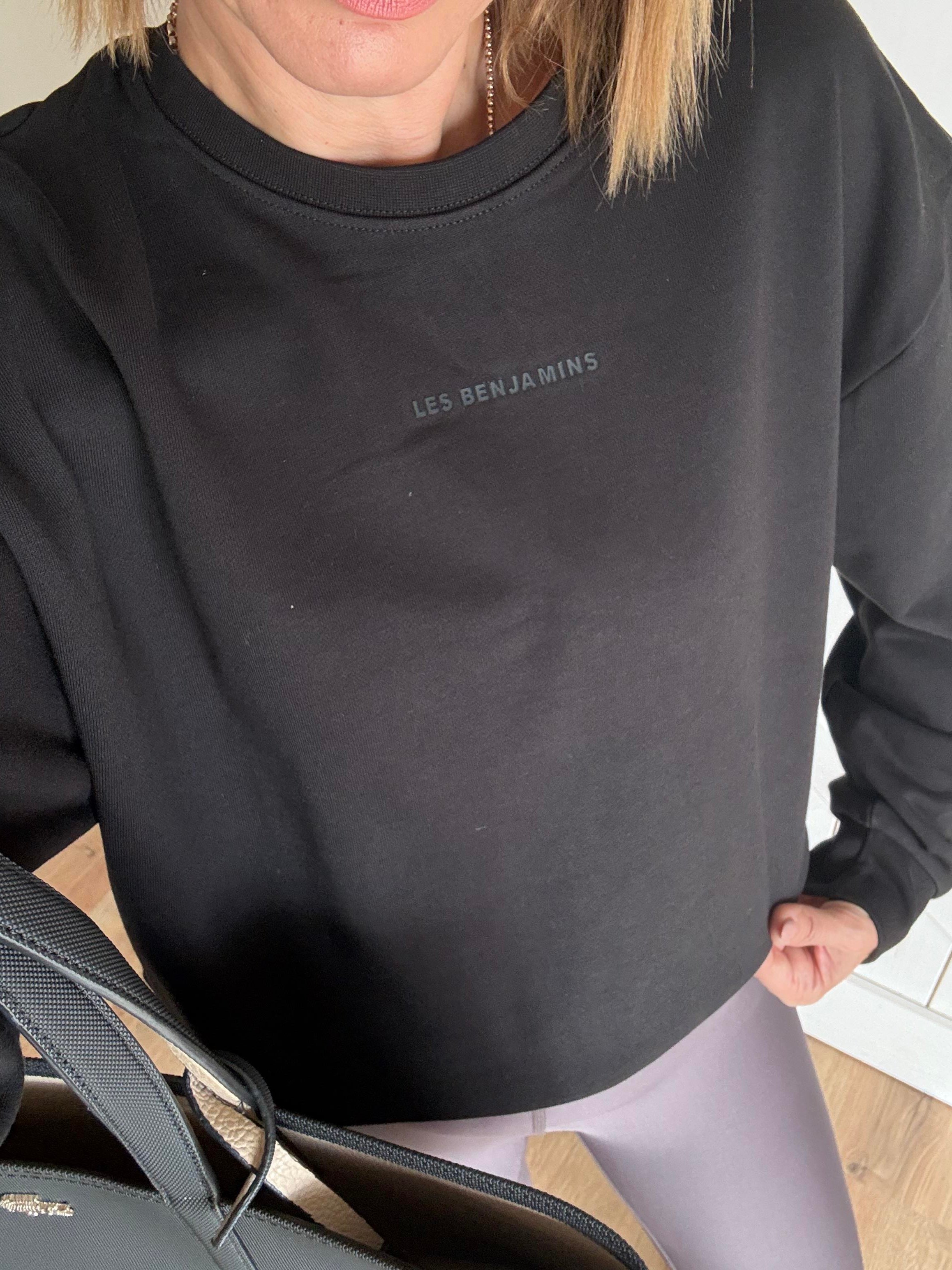 Siyah Holaa Sweatshirt