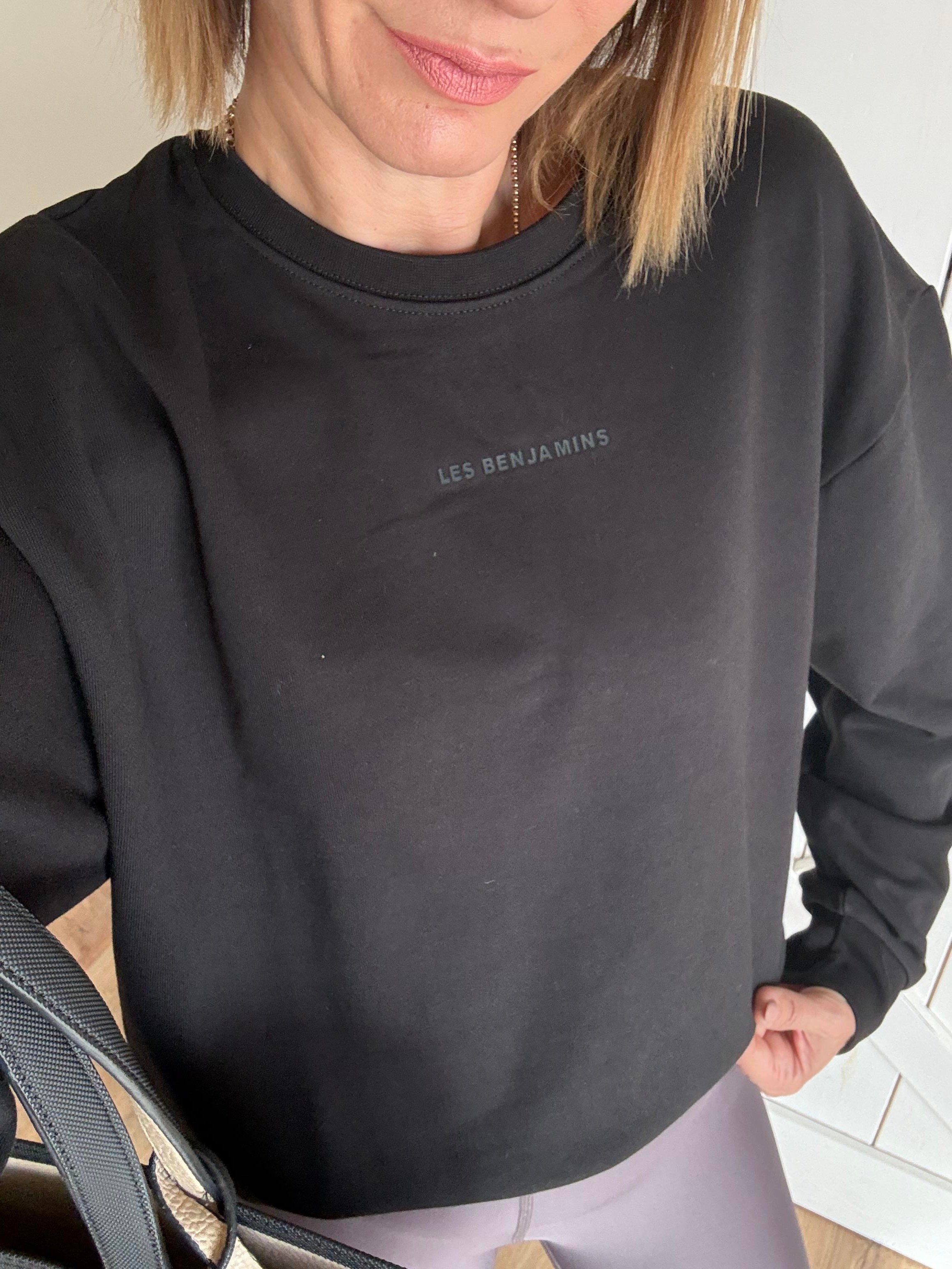 Siyah Holaa Sweatshirt