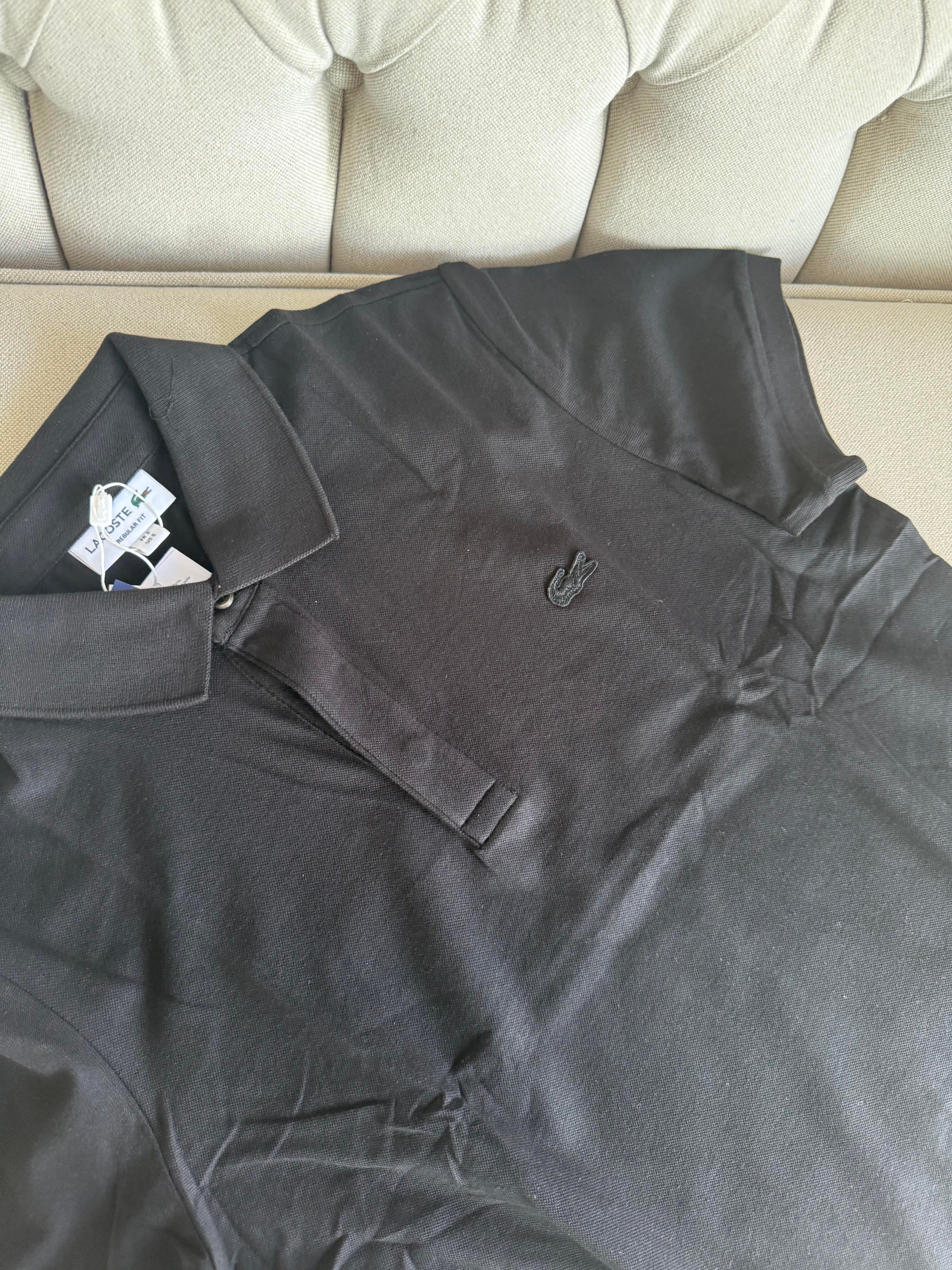 Siyah Polo Yaka Premium Tshirt