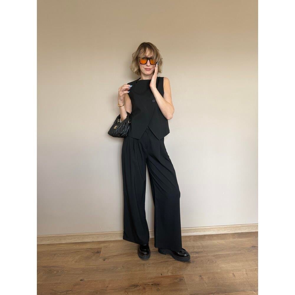 SİYAH VEREV KESİM ATLAS TAKIM