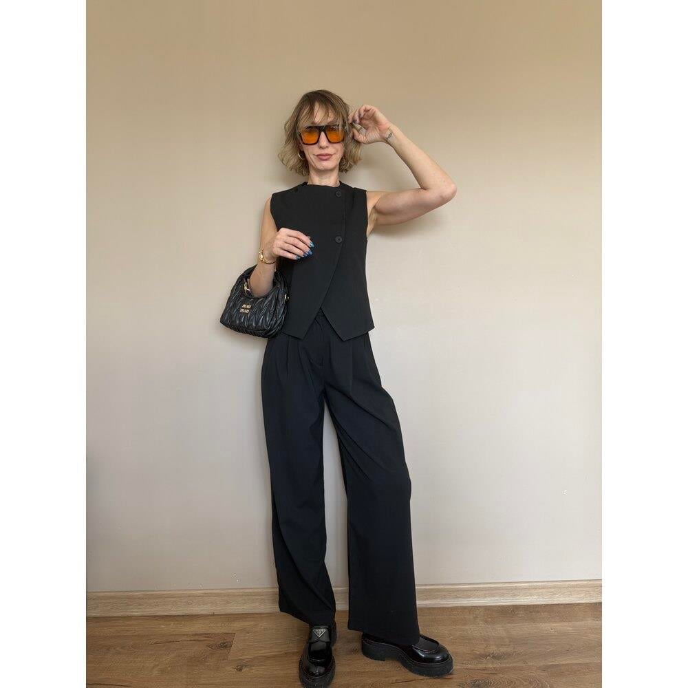 SİYAH VEREV KESİM ATLAS TAKIM