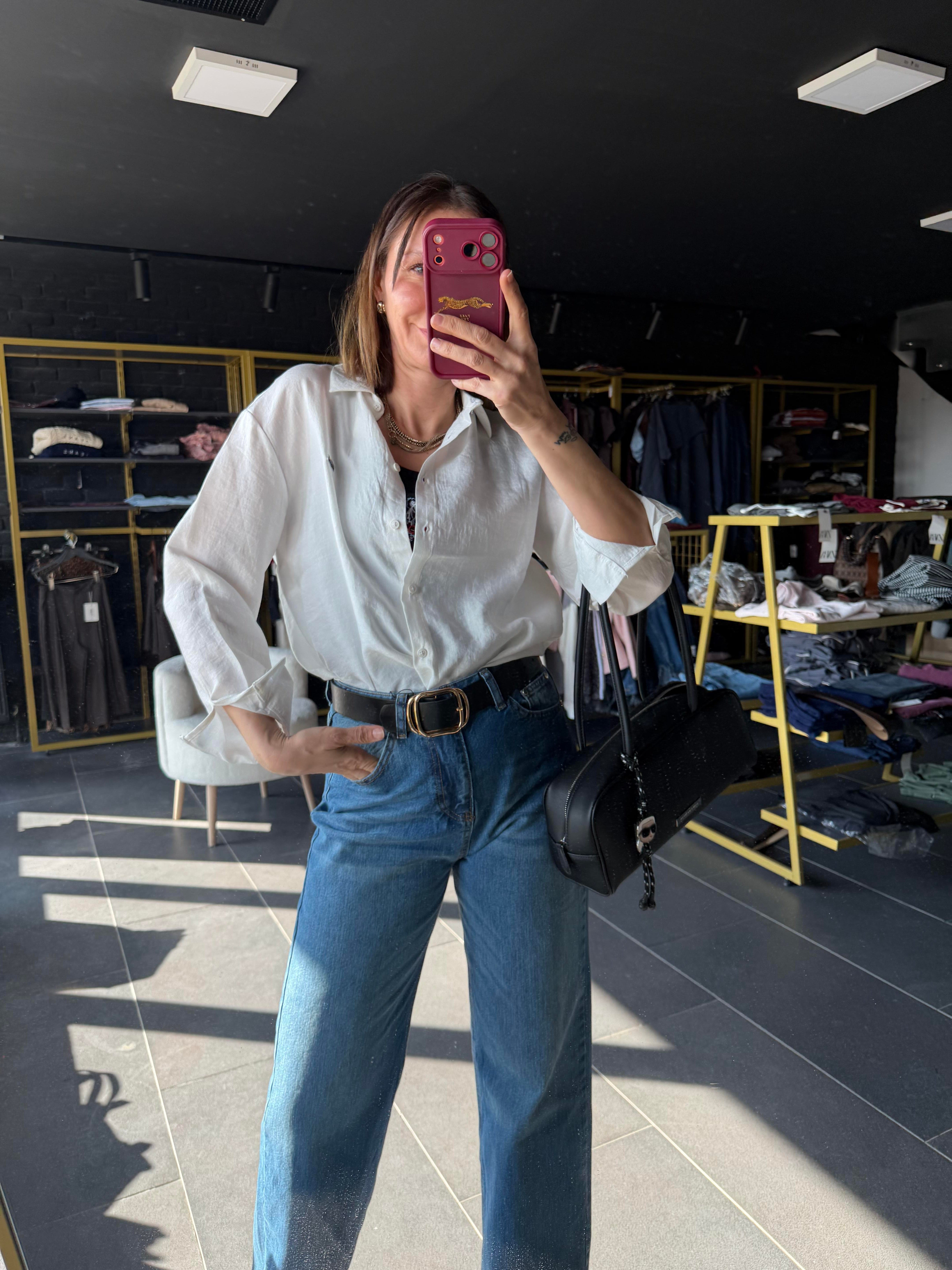 Sofia Tensel Modal Gömlek