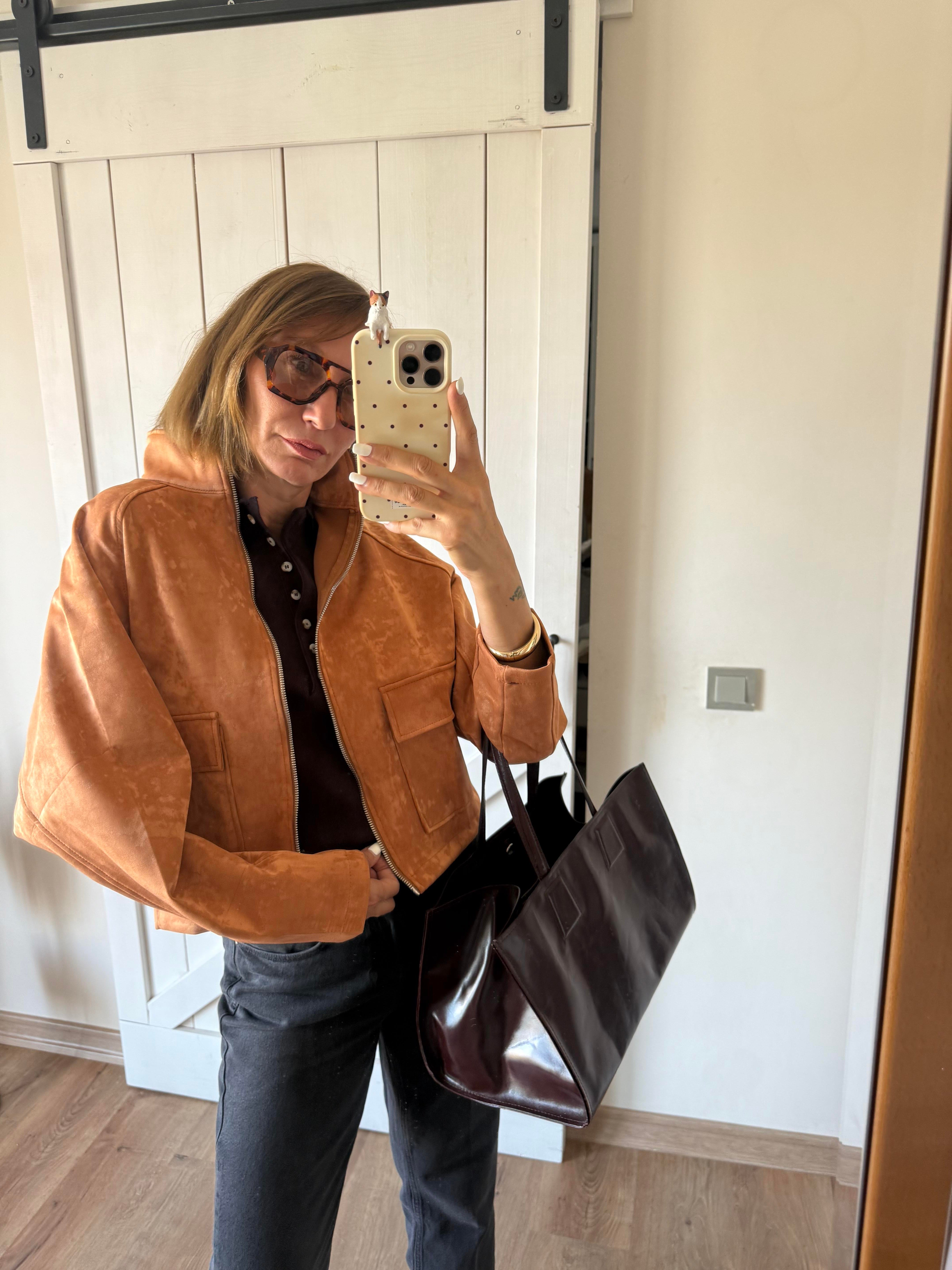 Taba Nubuk Oyş Ceket