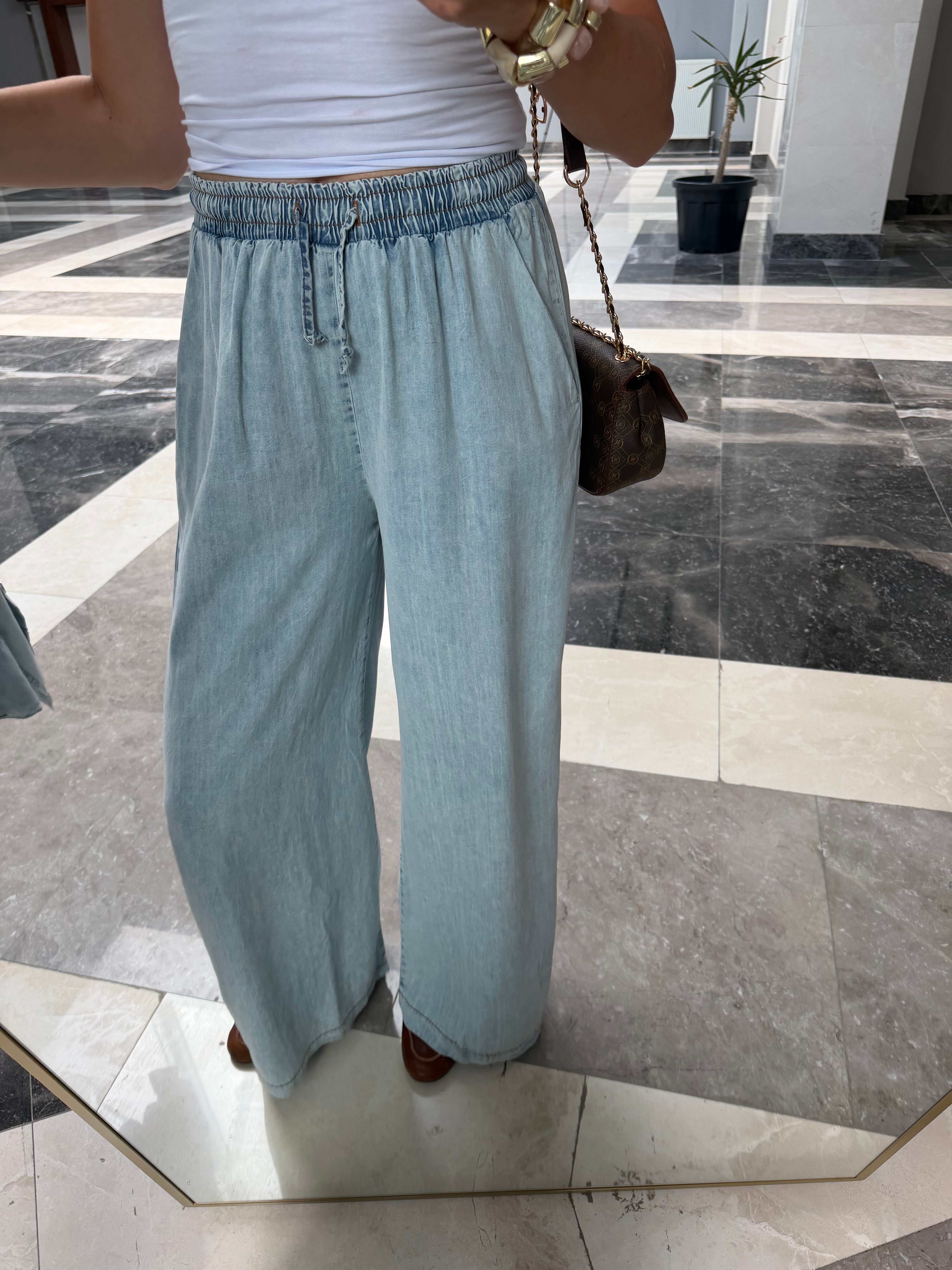 Tensel Gömlek Pantolon Premium Takım