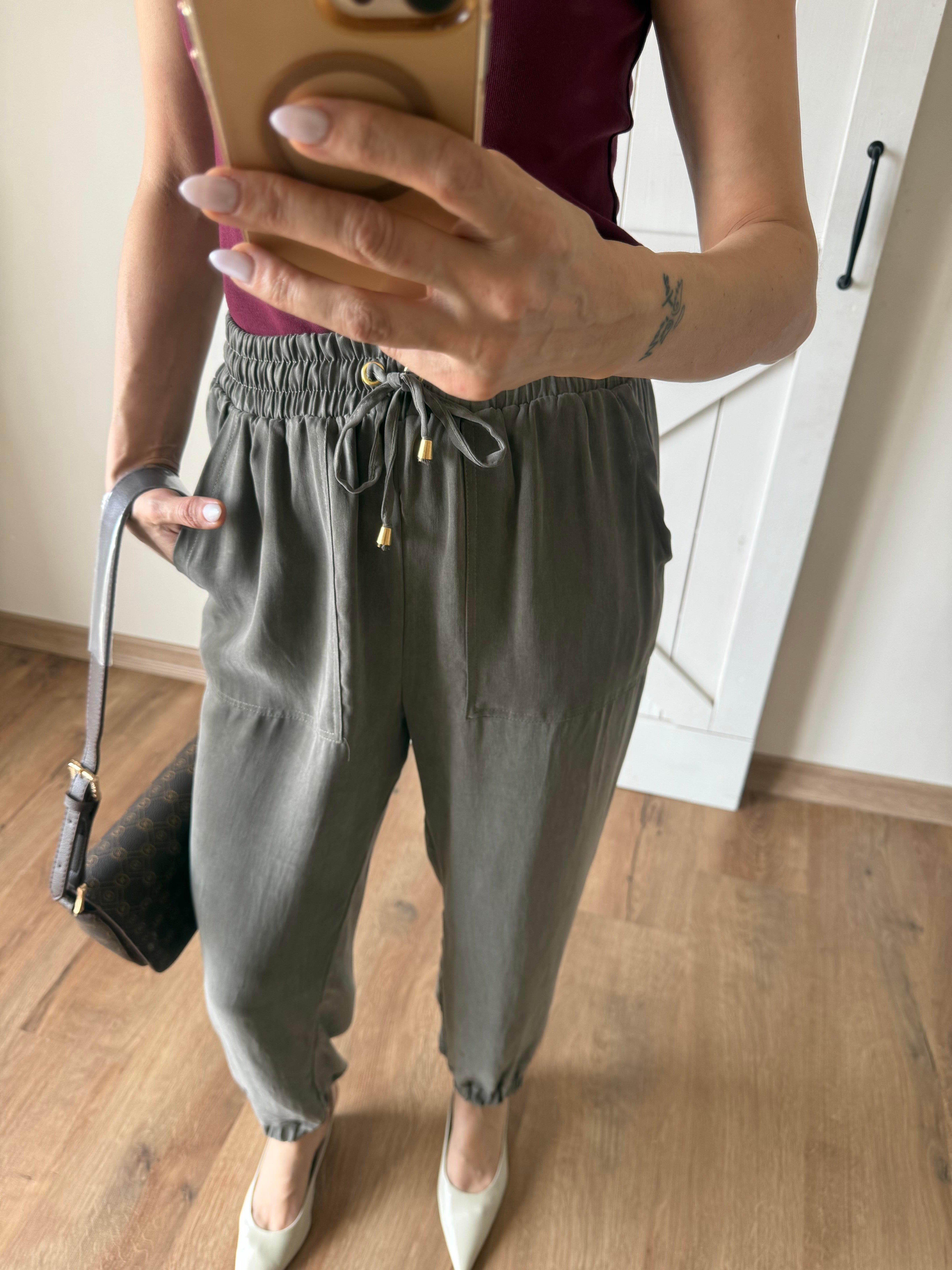 Tensel Haki Jogger Pantolon