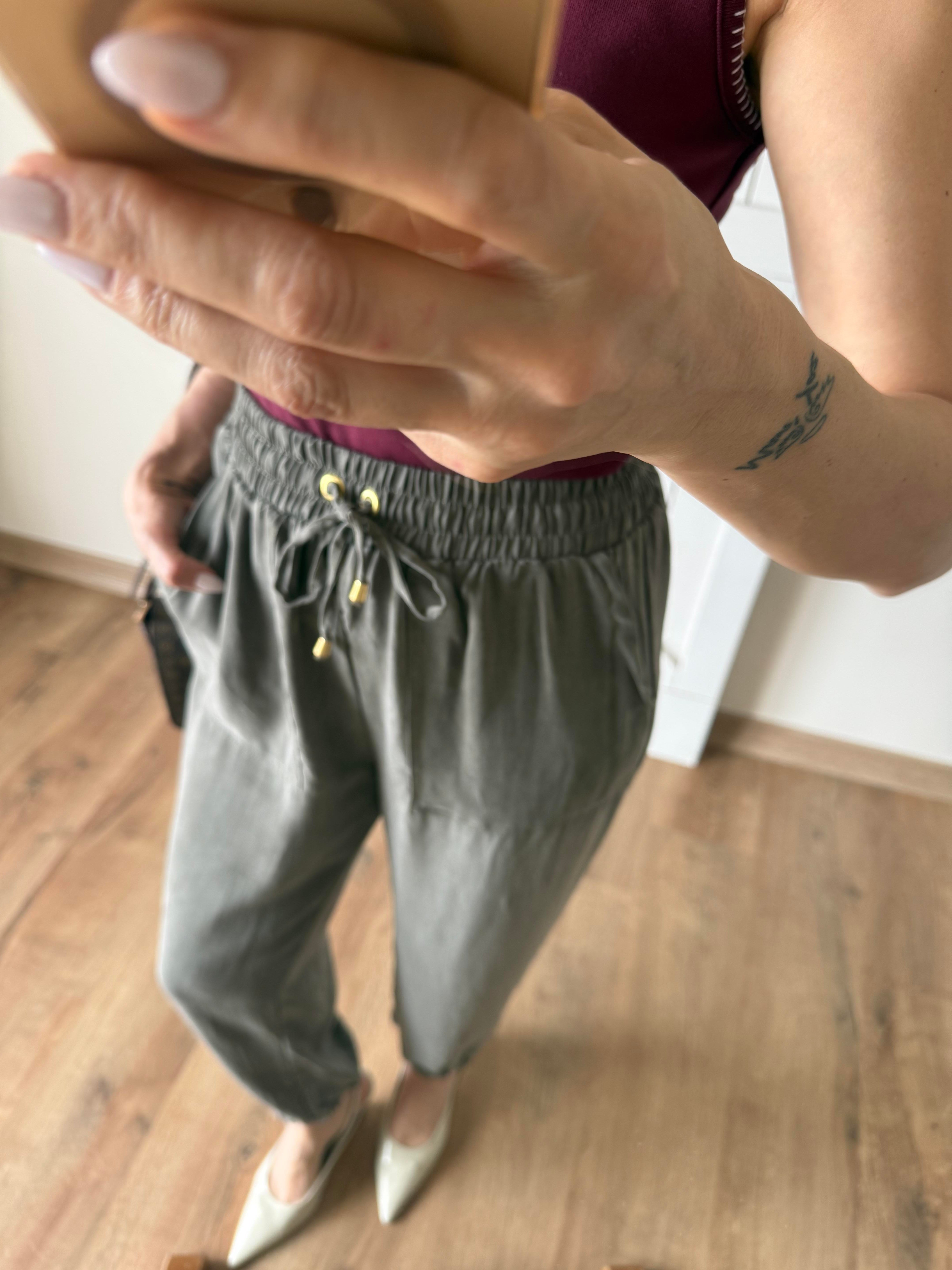 Tensel Haki Jogger Pantolon