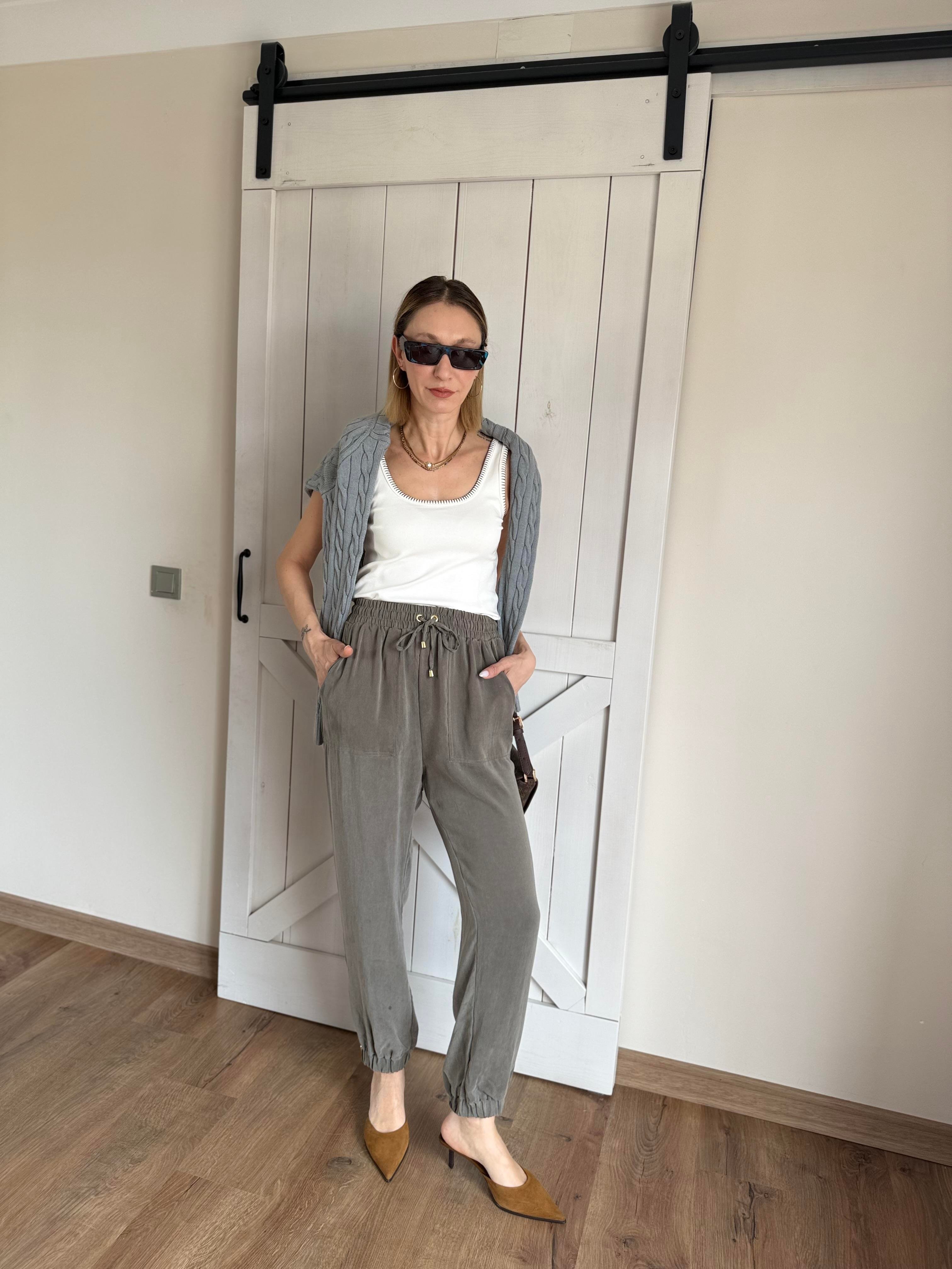 Tensel Haki Jogger Pantolon