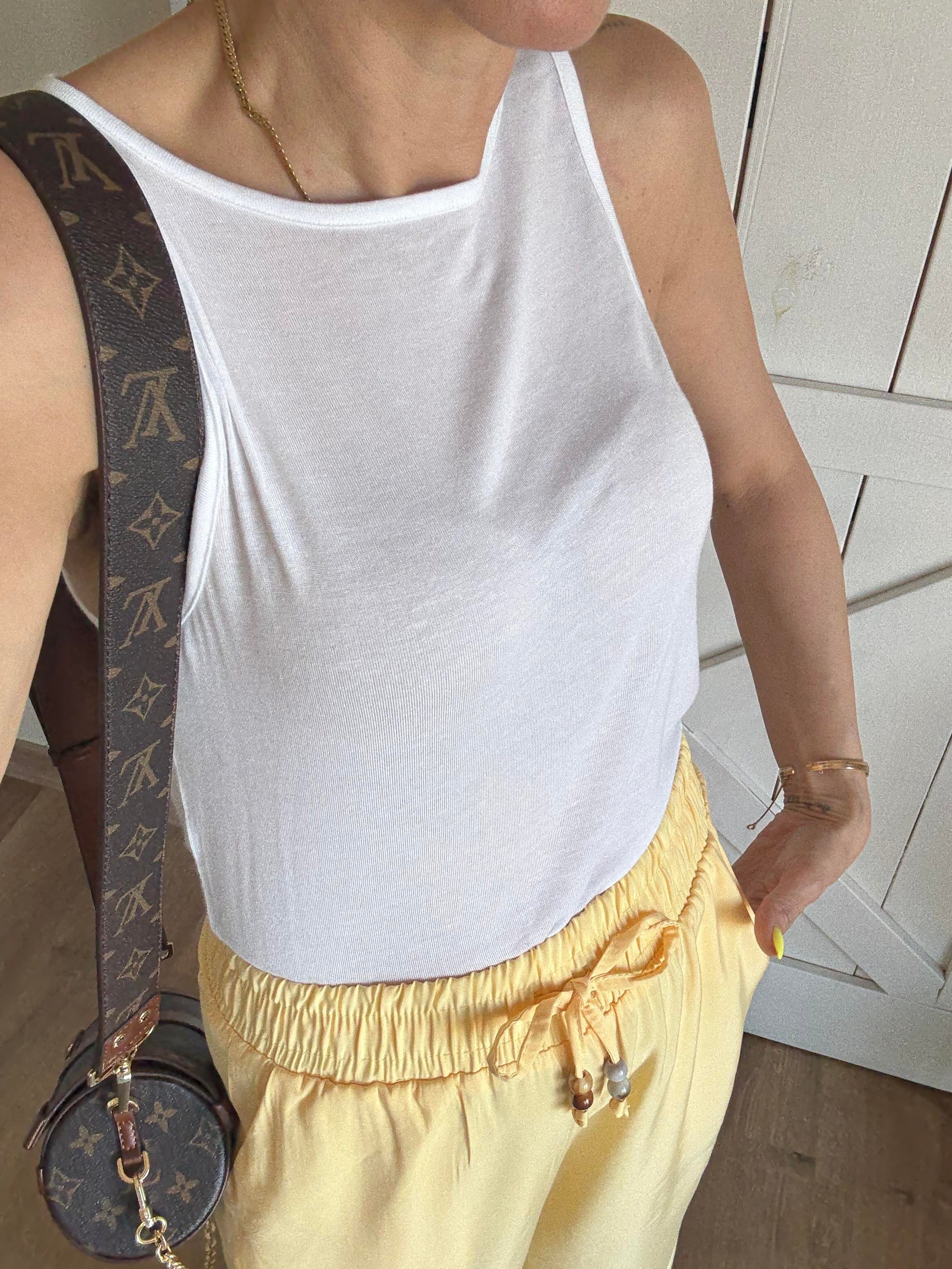 Tensel Keten Beyaz Atlet