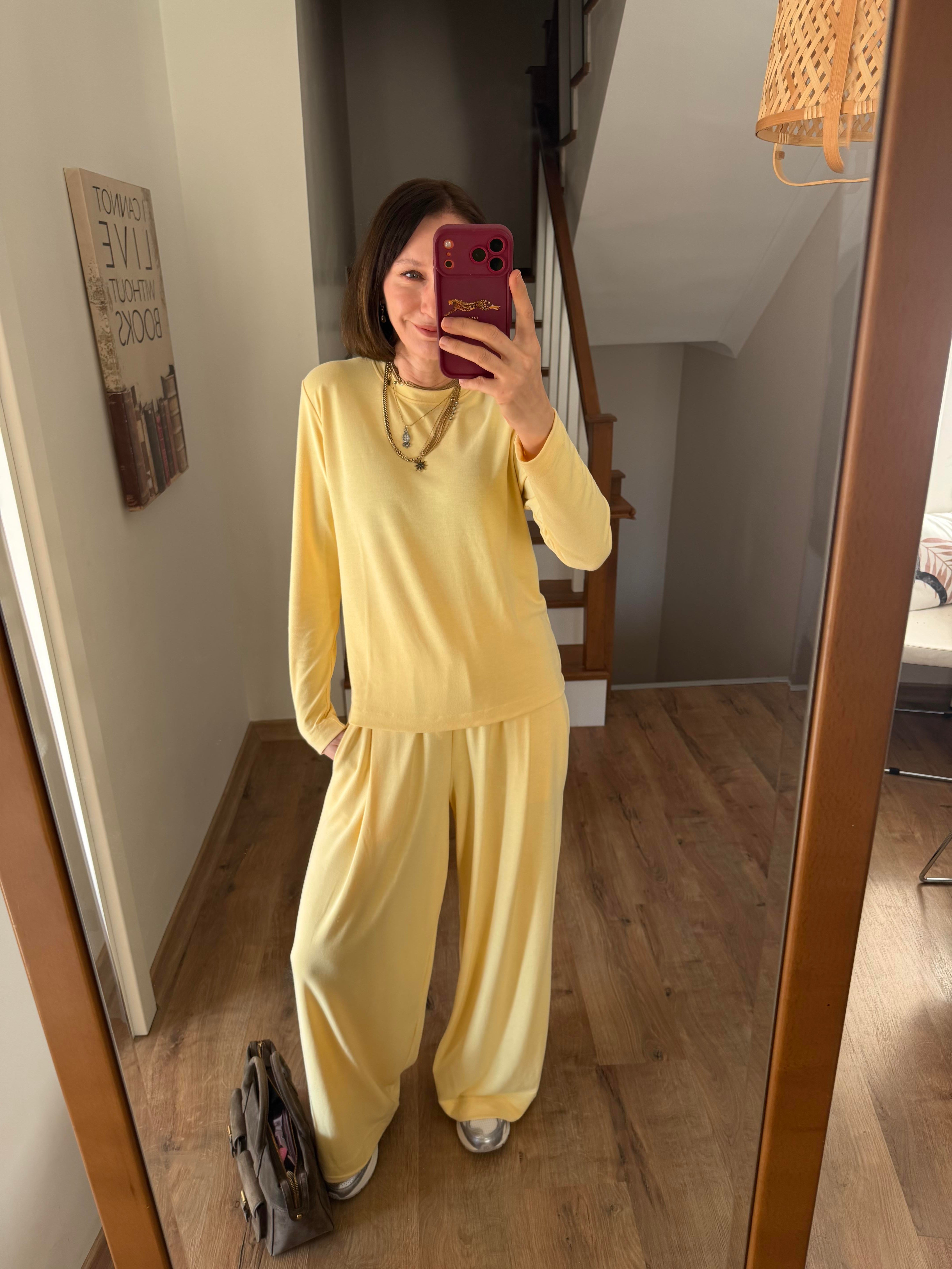 Tereyağ Uzun Kollu Basic