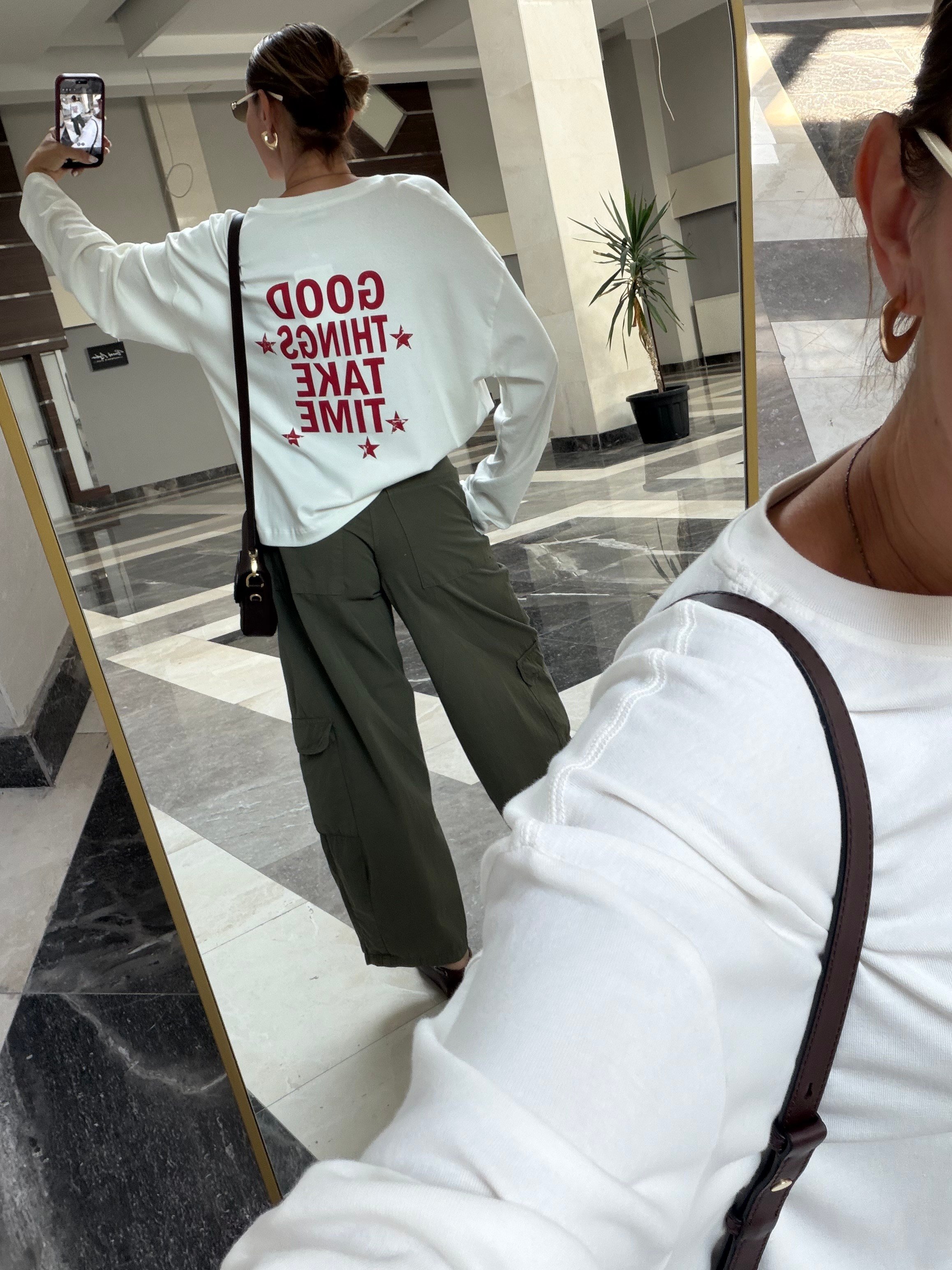Time Kırık Beyaz Good Tings Take Time Star Basic