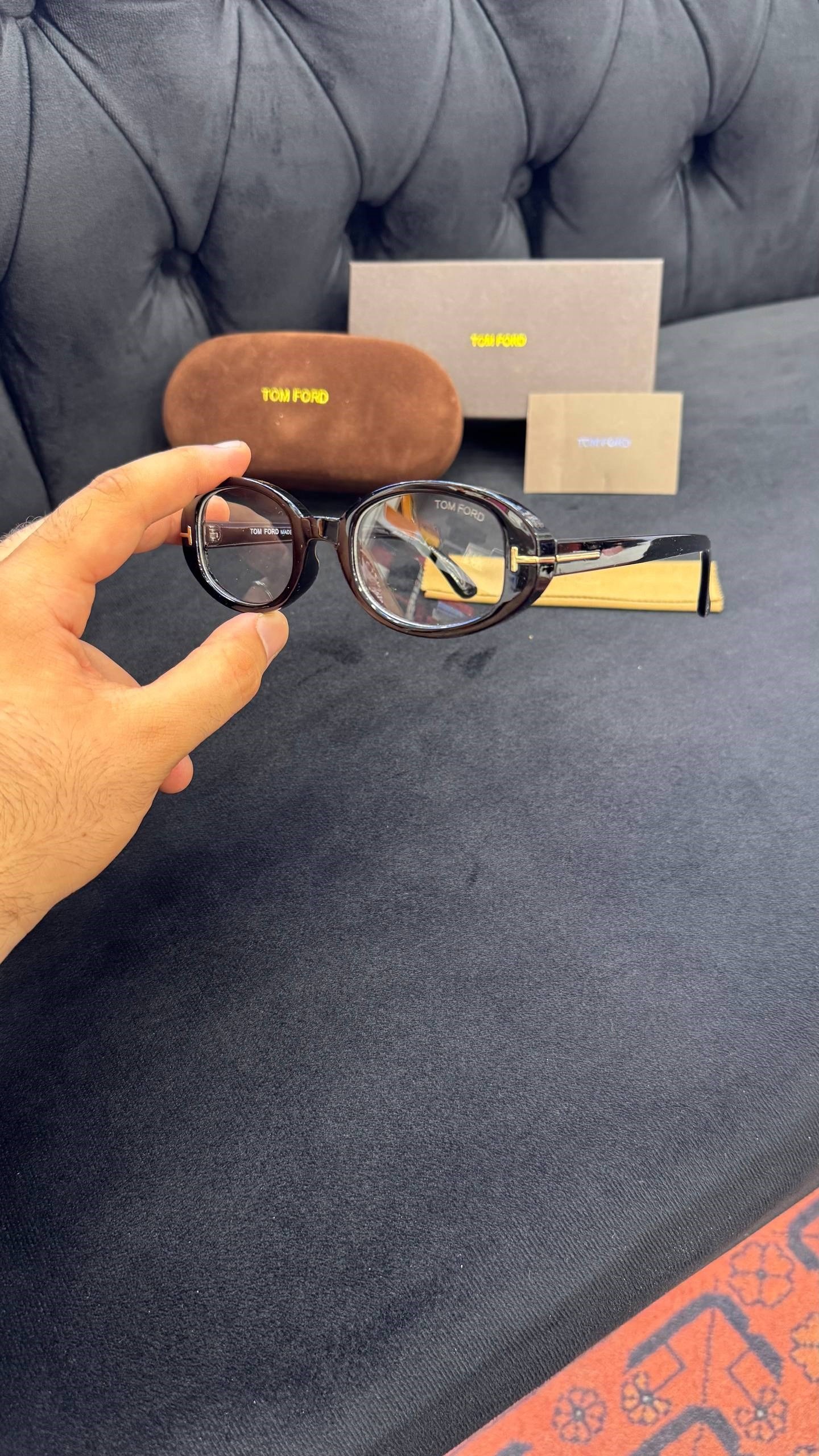 TOM FORD OVAL ÇERÇEVE(Mavi Işık Korumalı)