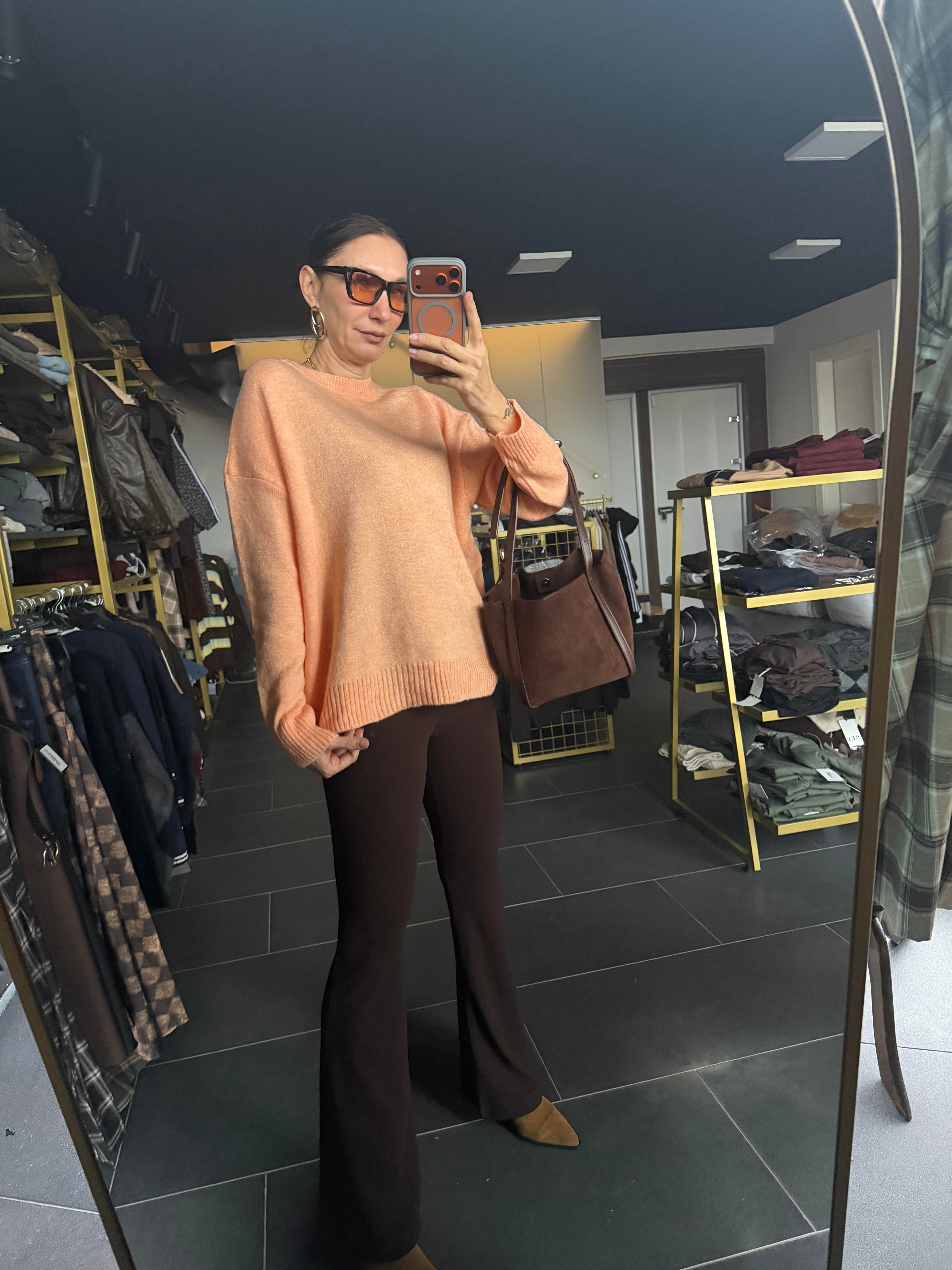 Turuncu Basic Salaş Kazak