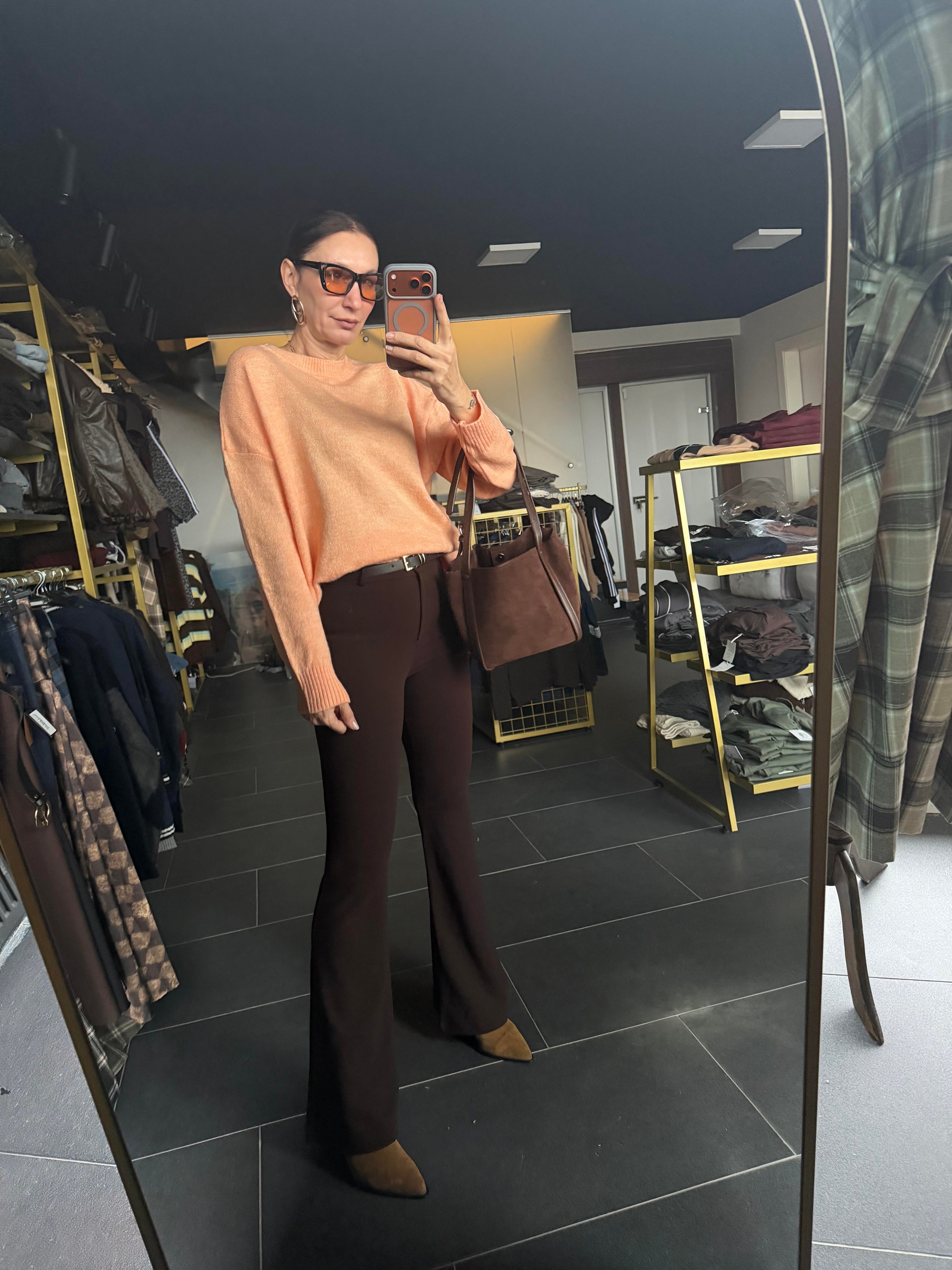 Turuncu Basic Salaş Kazak