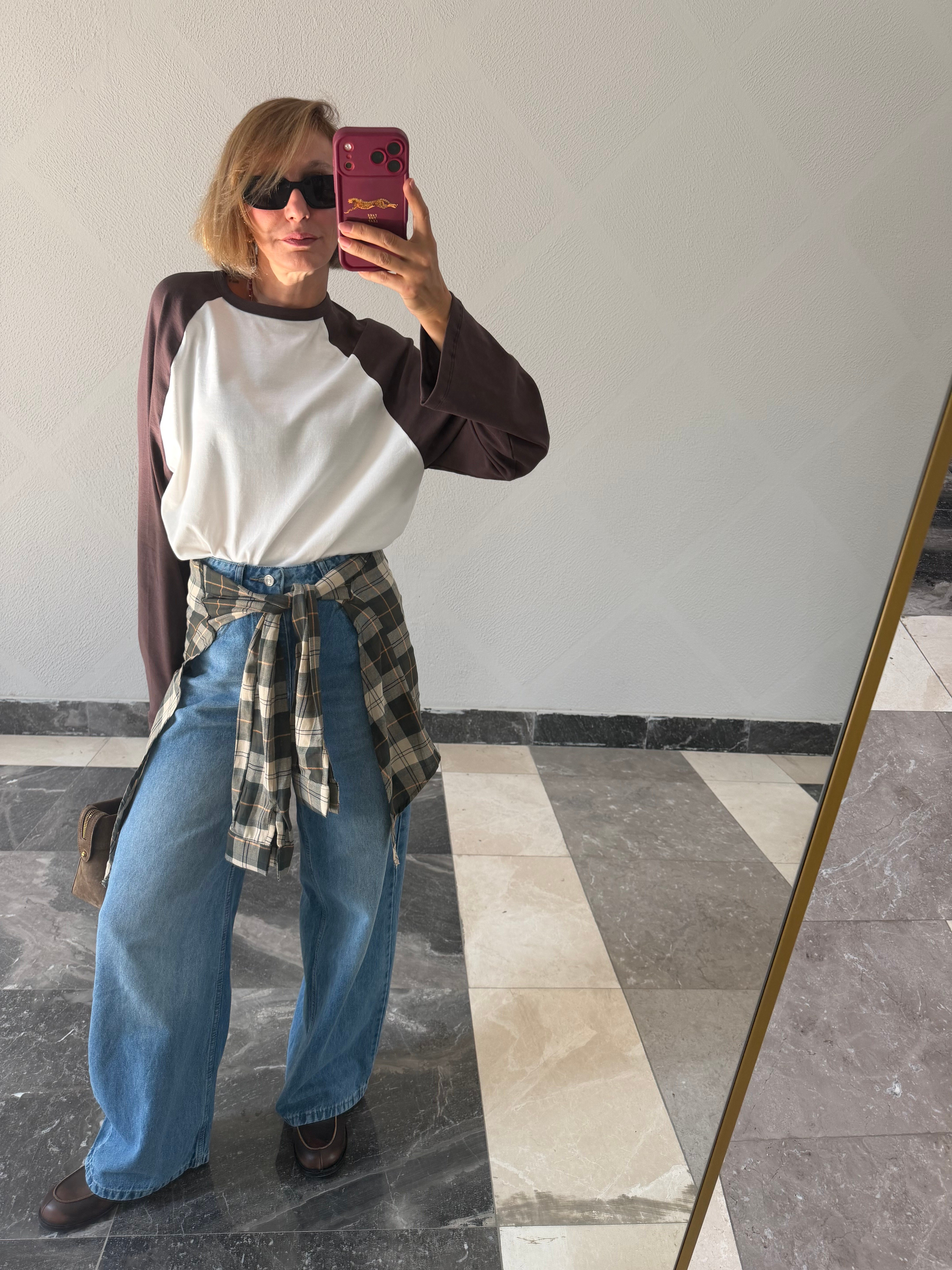 Twist Model Love Belden Bağlamalı Açık Mavi Pantolon