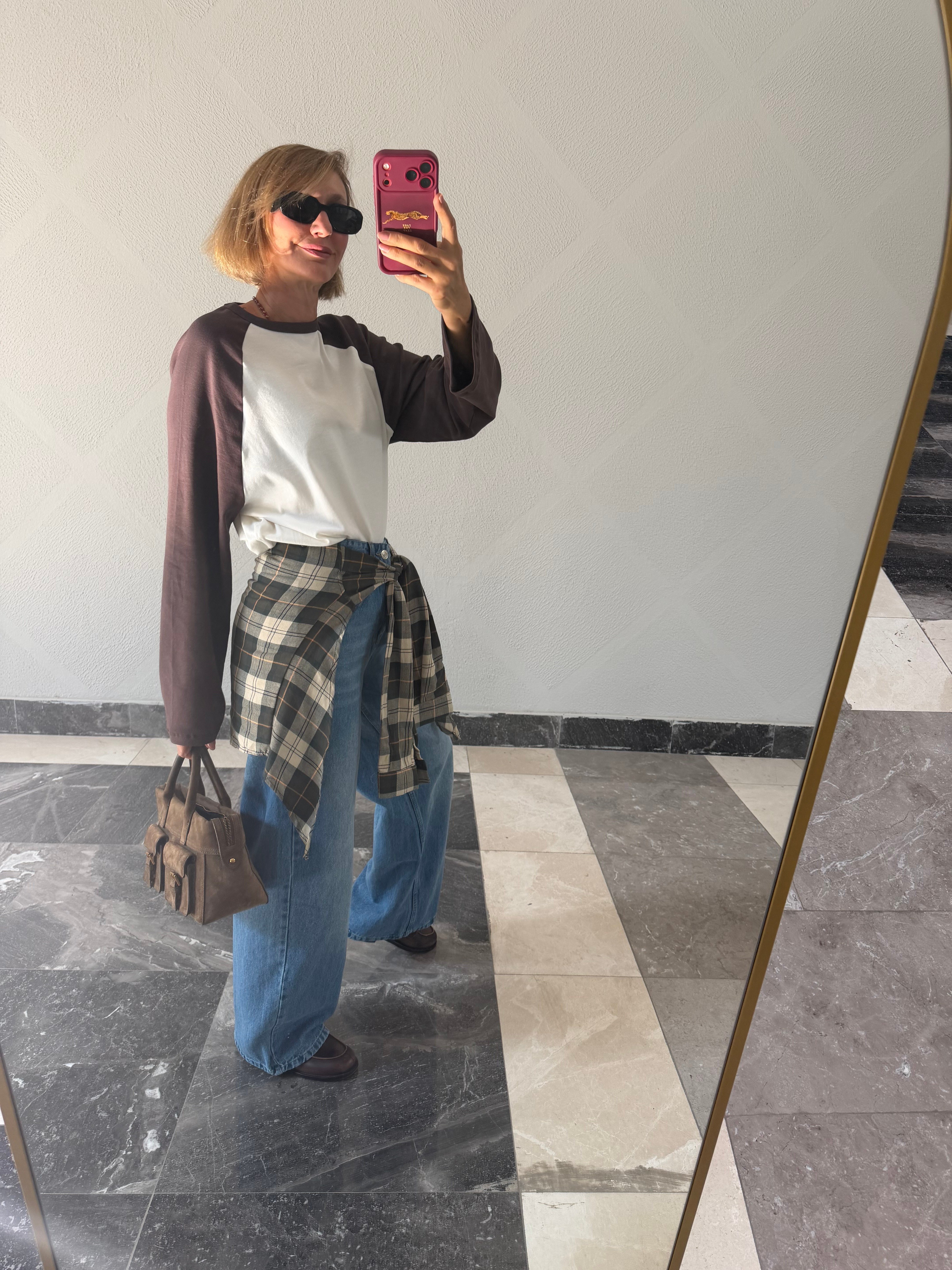 Twist Model Love Belden Bağlamalı Açık Mavi Pantolon