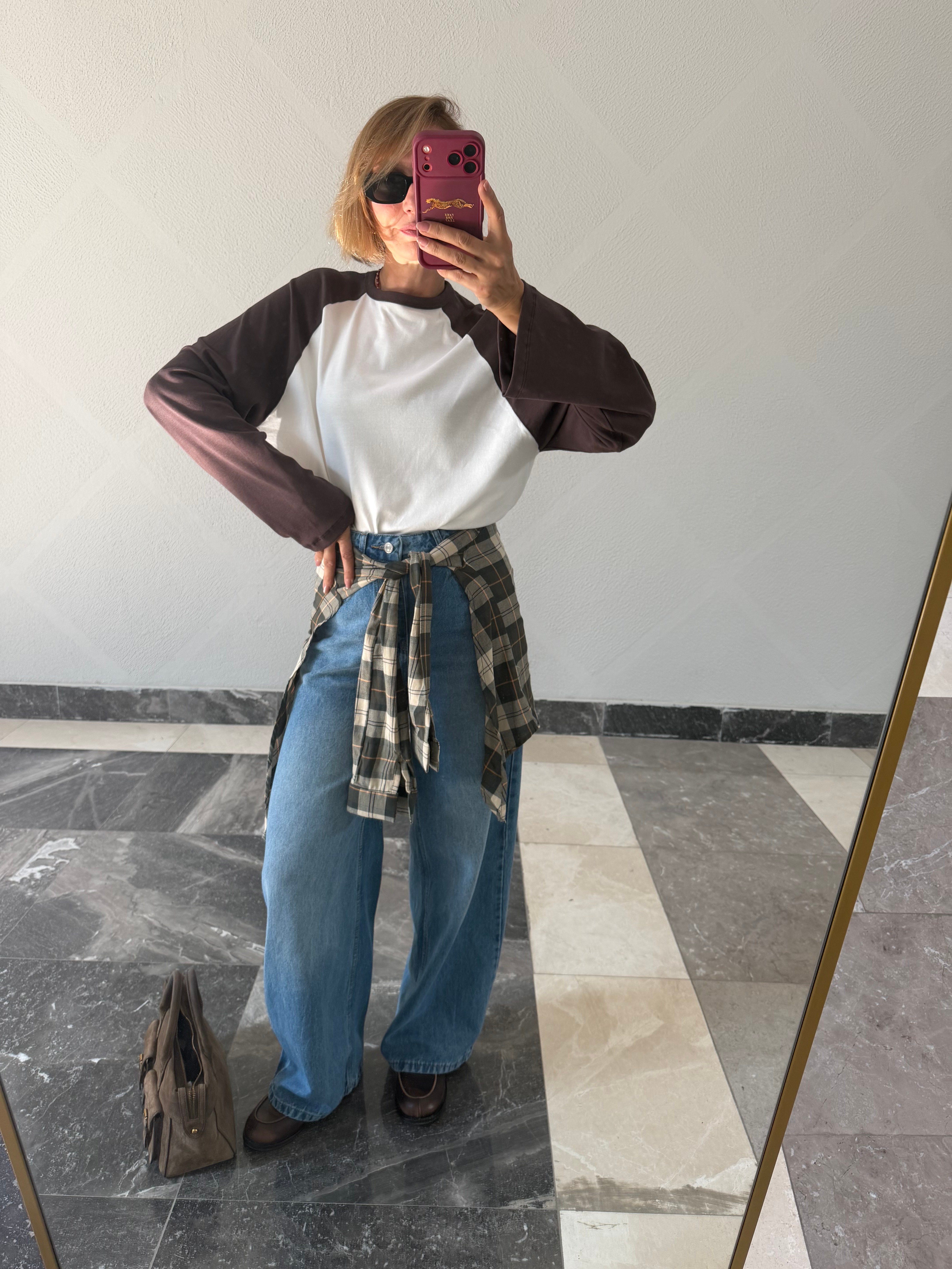 Twist Model Love Belden Bağlamalı Açık Mavi Pantolon