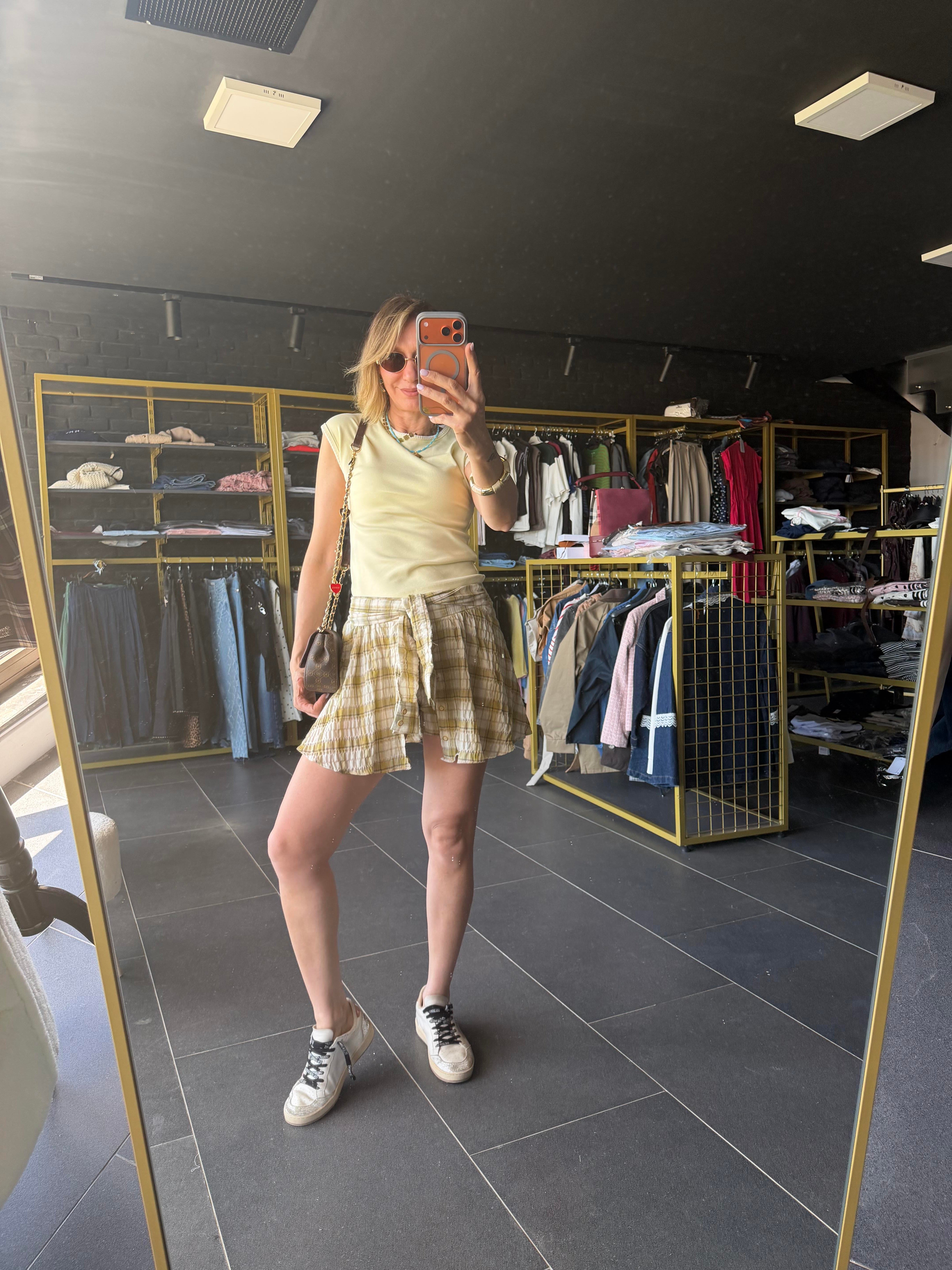 Twistt Model Çağla Etek Görünümlü Şort