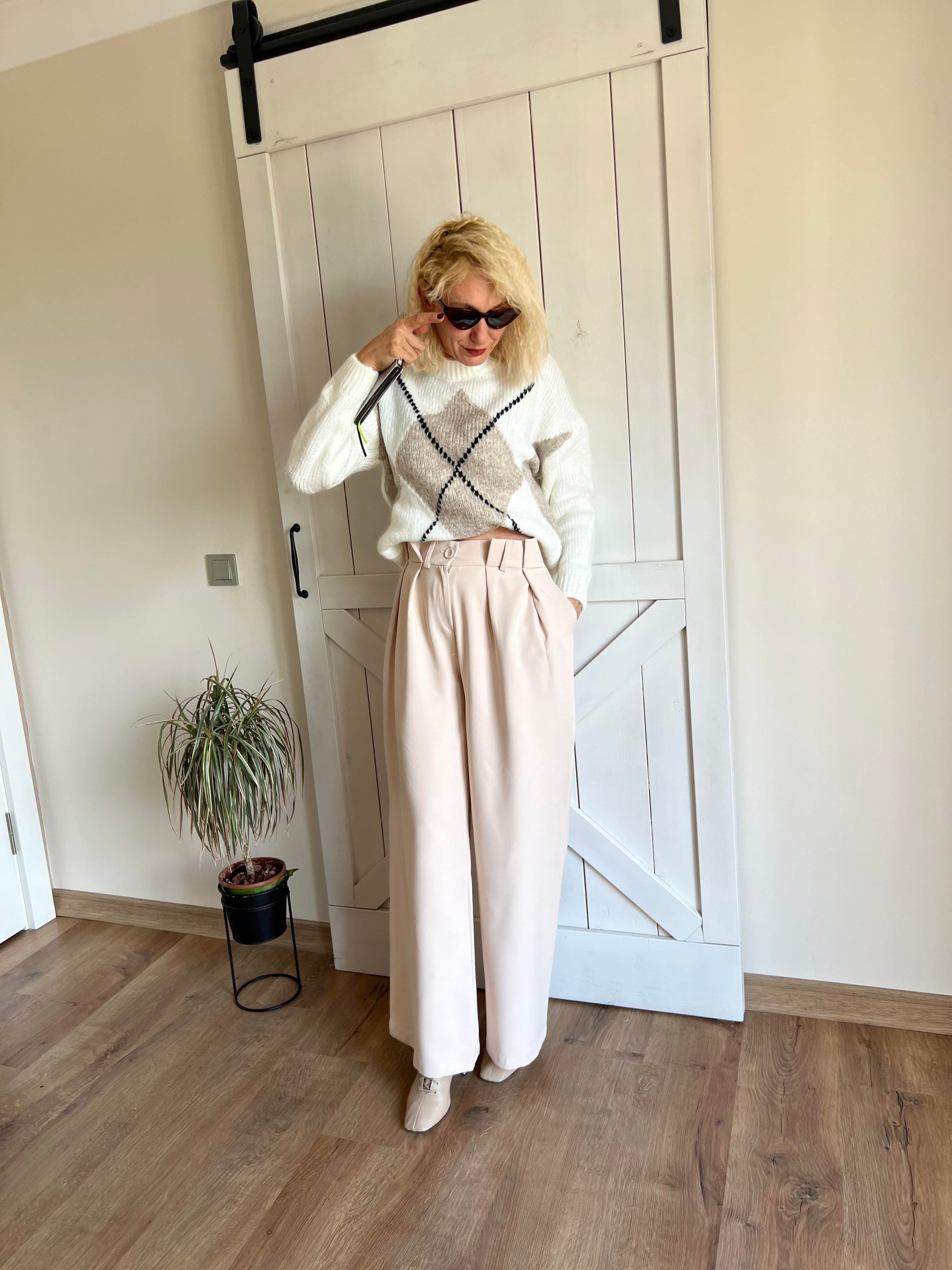 Üç Düğmeli Pileli Old Money