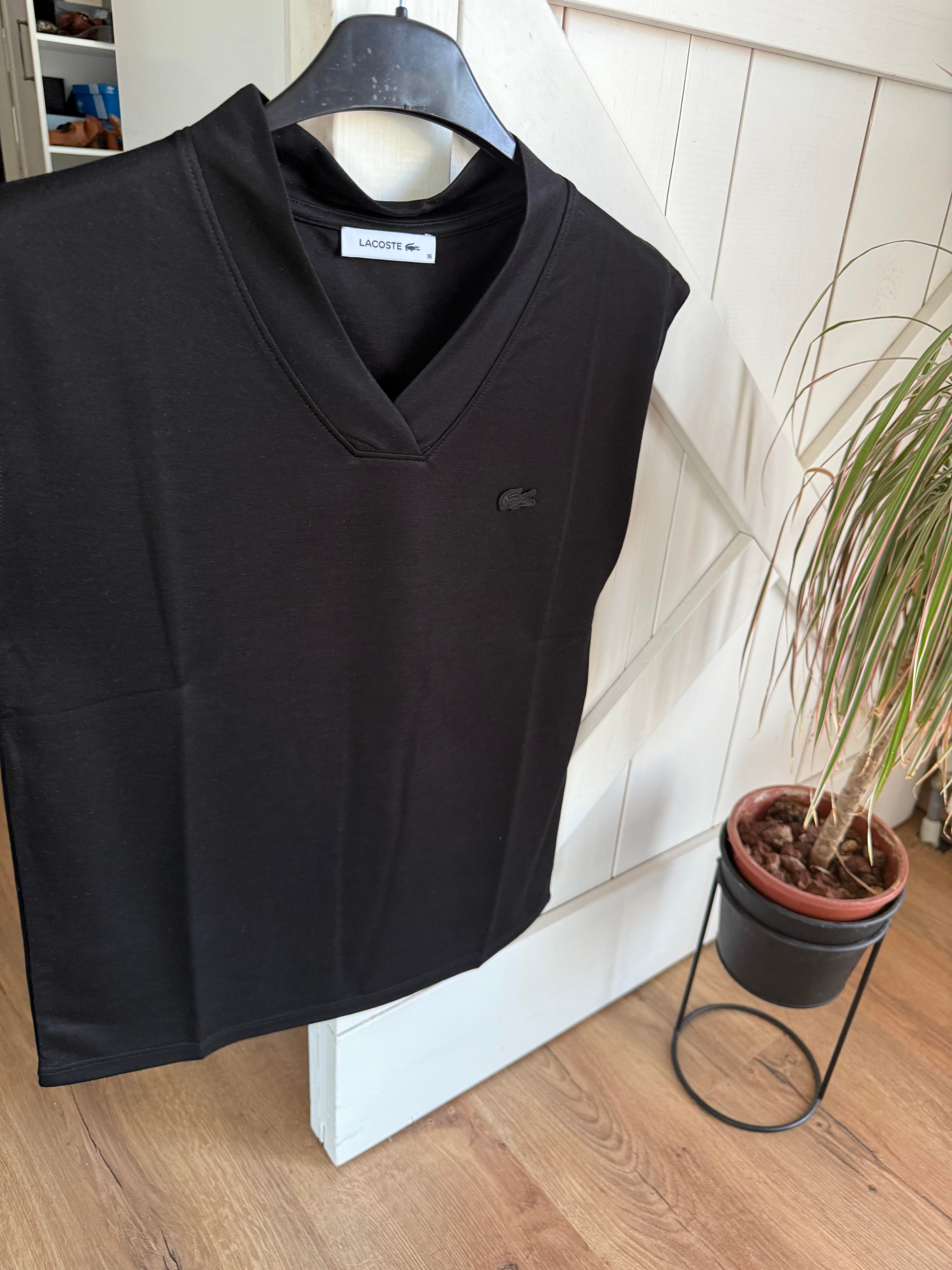 V Yaka Pamuklu Pre Tshirt