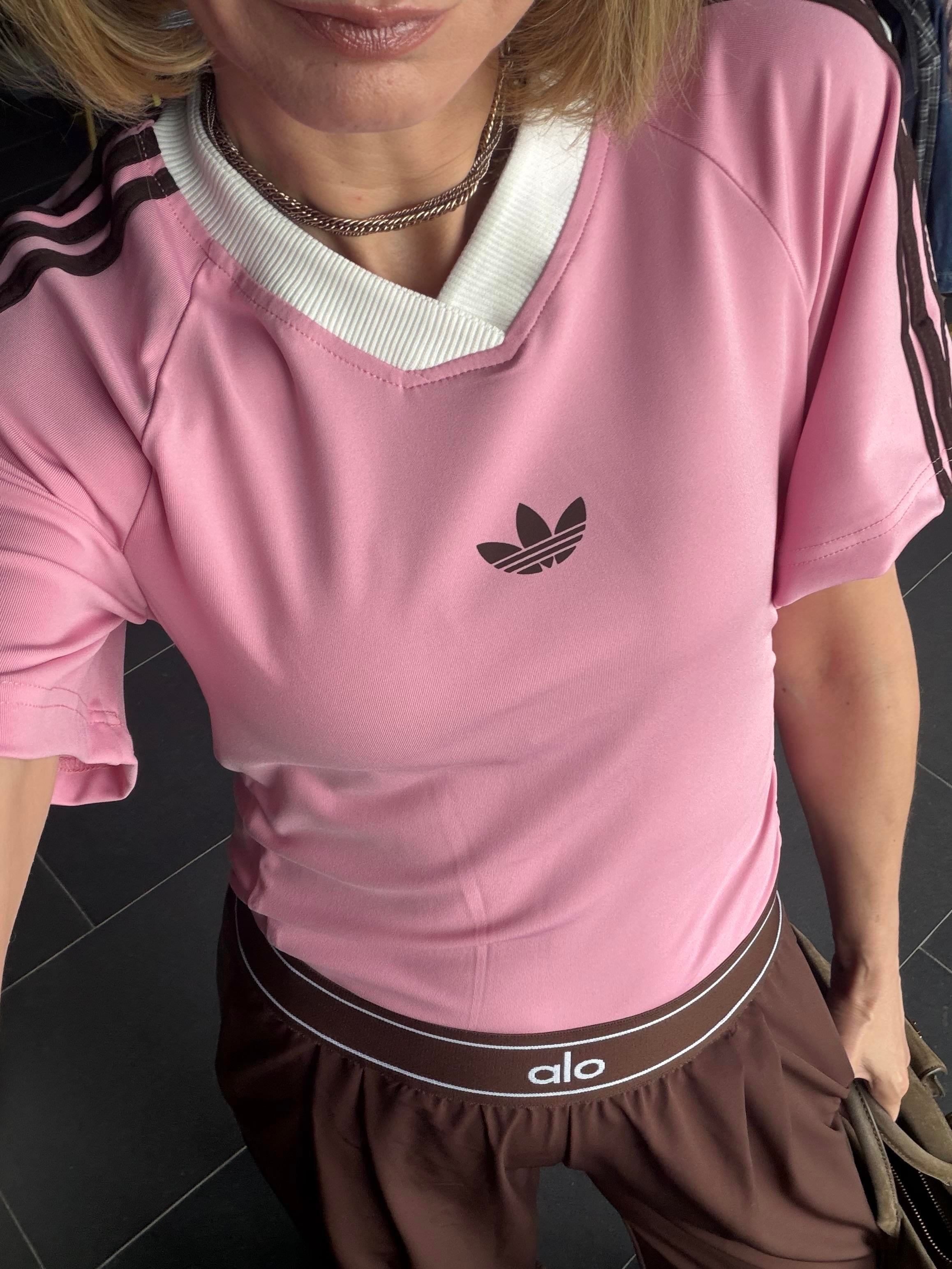 V Yaka Pembe Originals Yanları Drapeli Tshirt