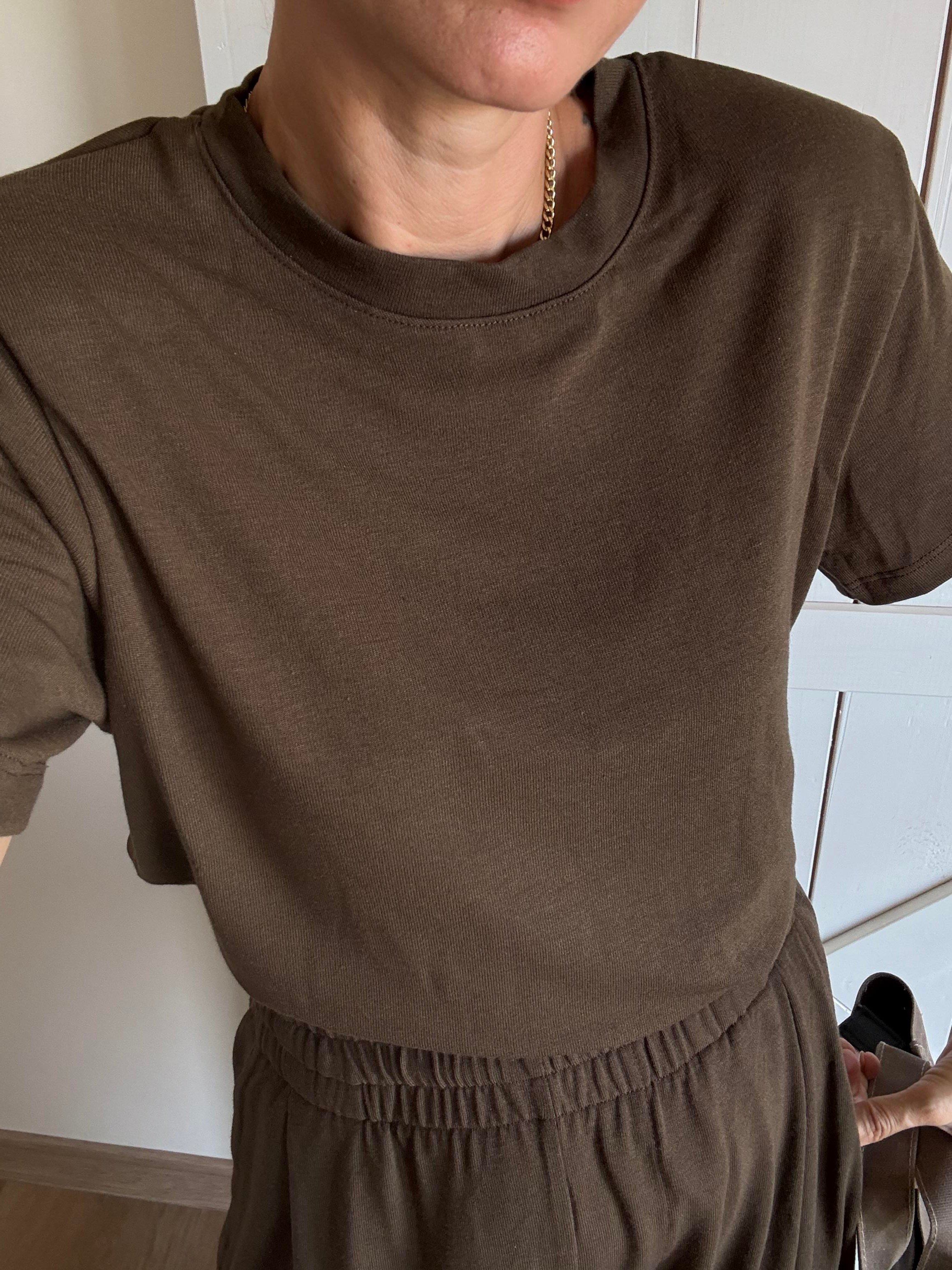 Vatkalı Kahve Tshirt