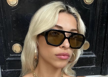 Vhl Siyah Çerçeve Sarı Cam