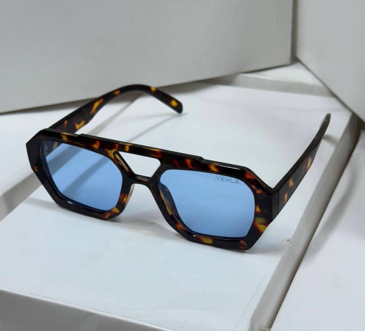 Viona Kemik Leopar Mavi Cam 