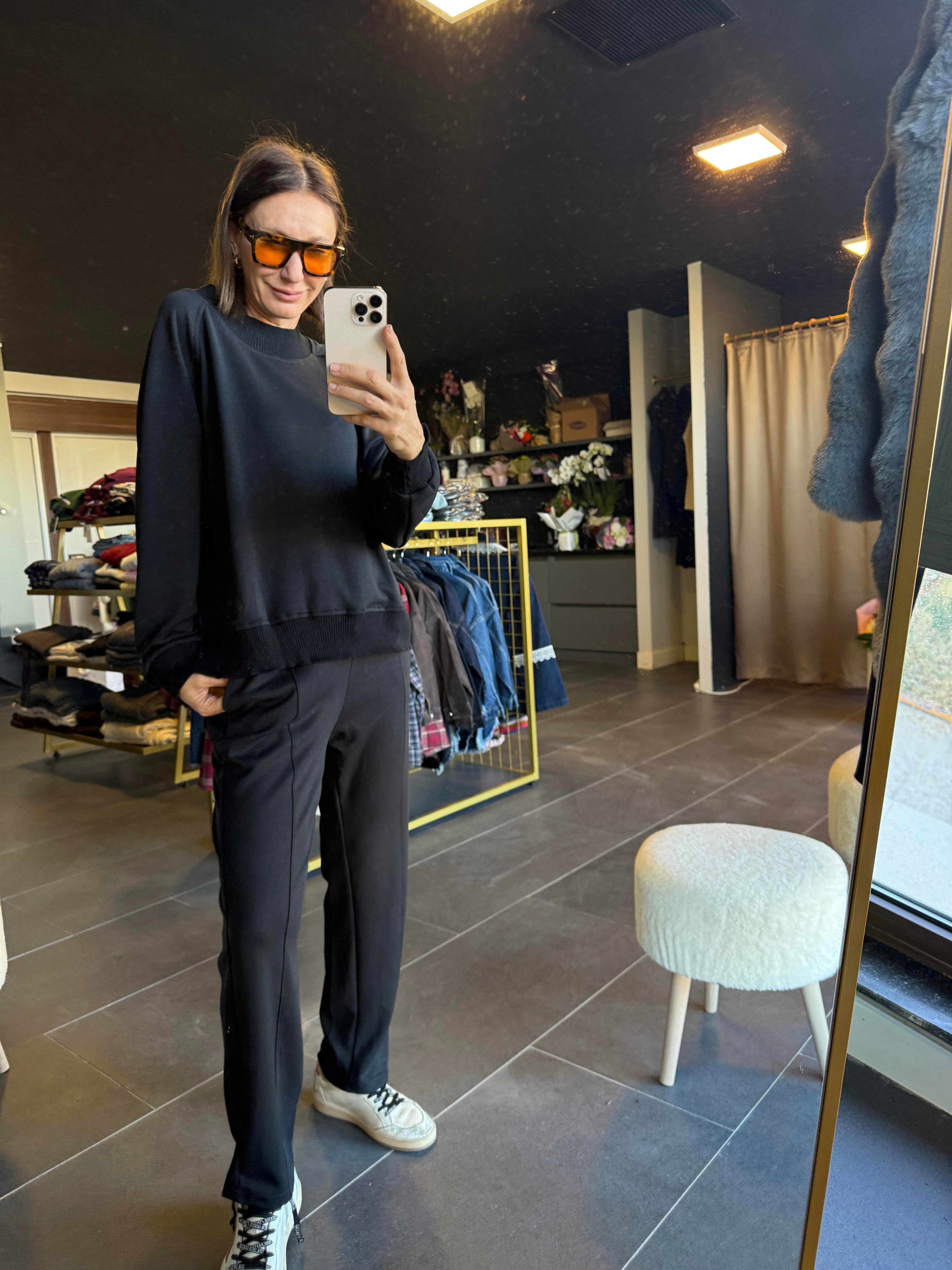 Work Modal Antrasit Alt Üst Premium Takım