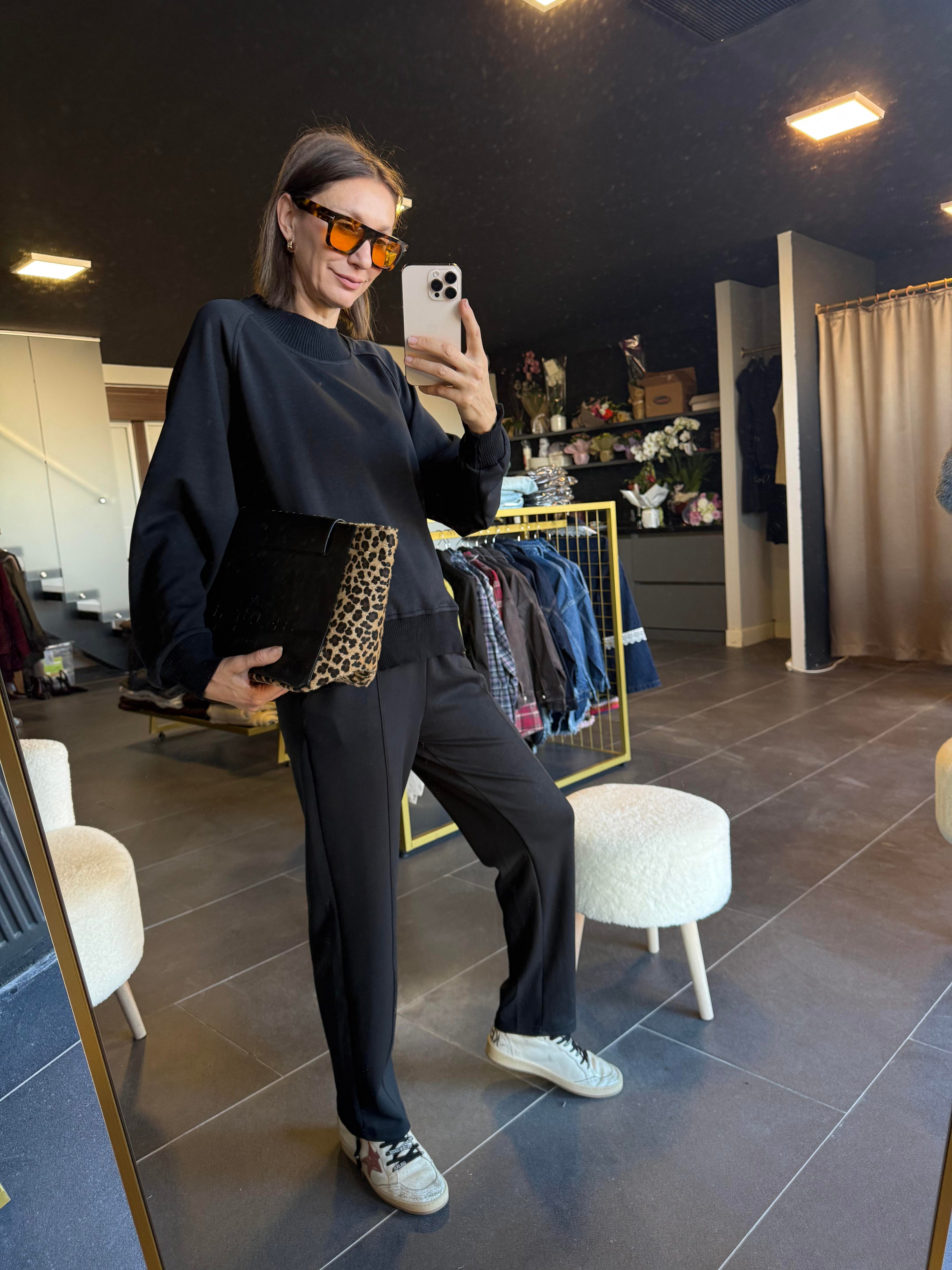 Work Modal Antrasit Alt Üst Premium Takım