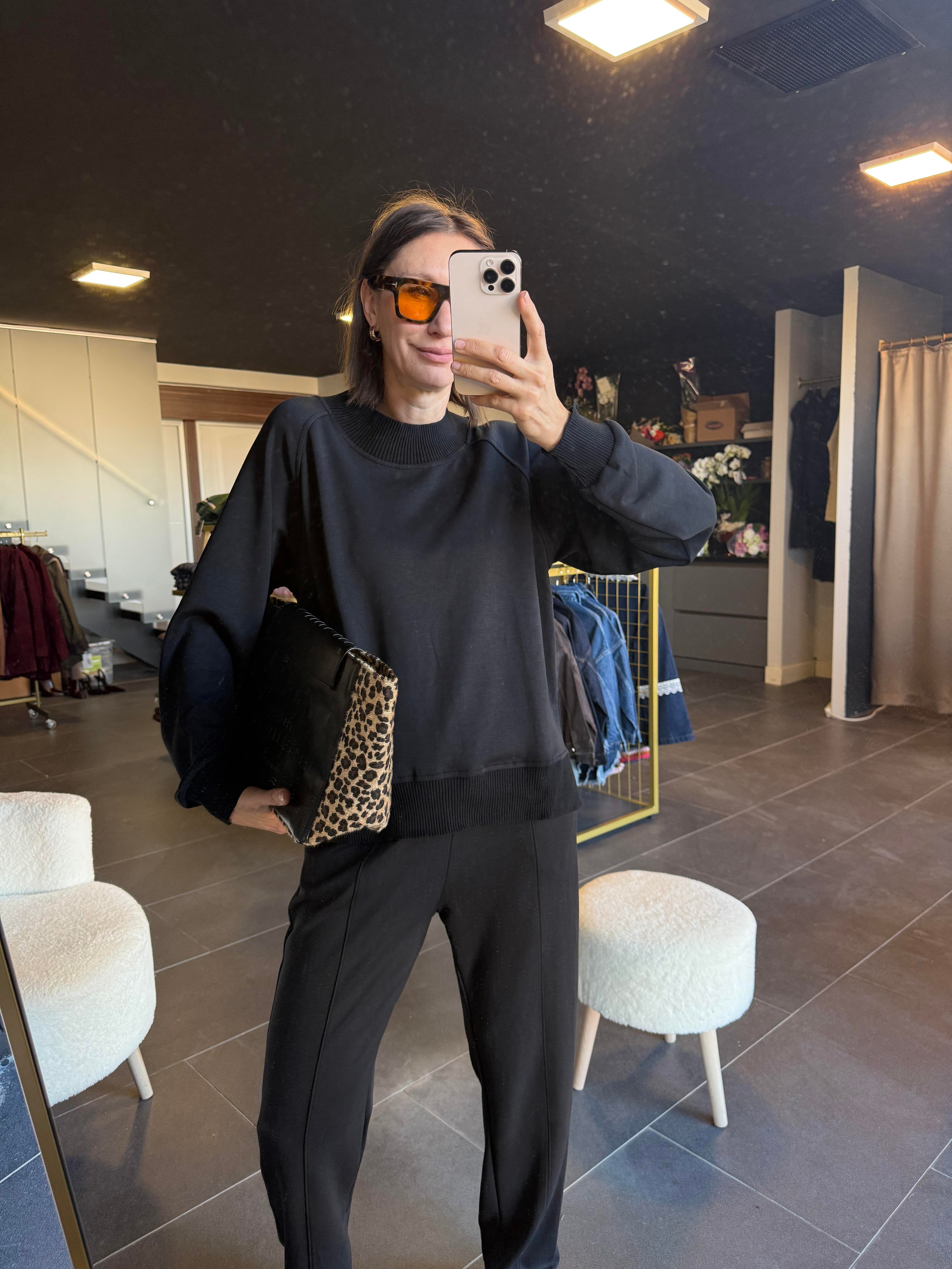 Work Modal Antrasit Alt Üst Premium Takım