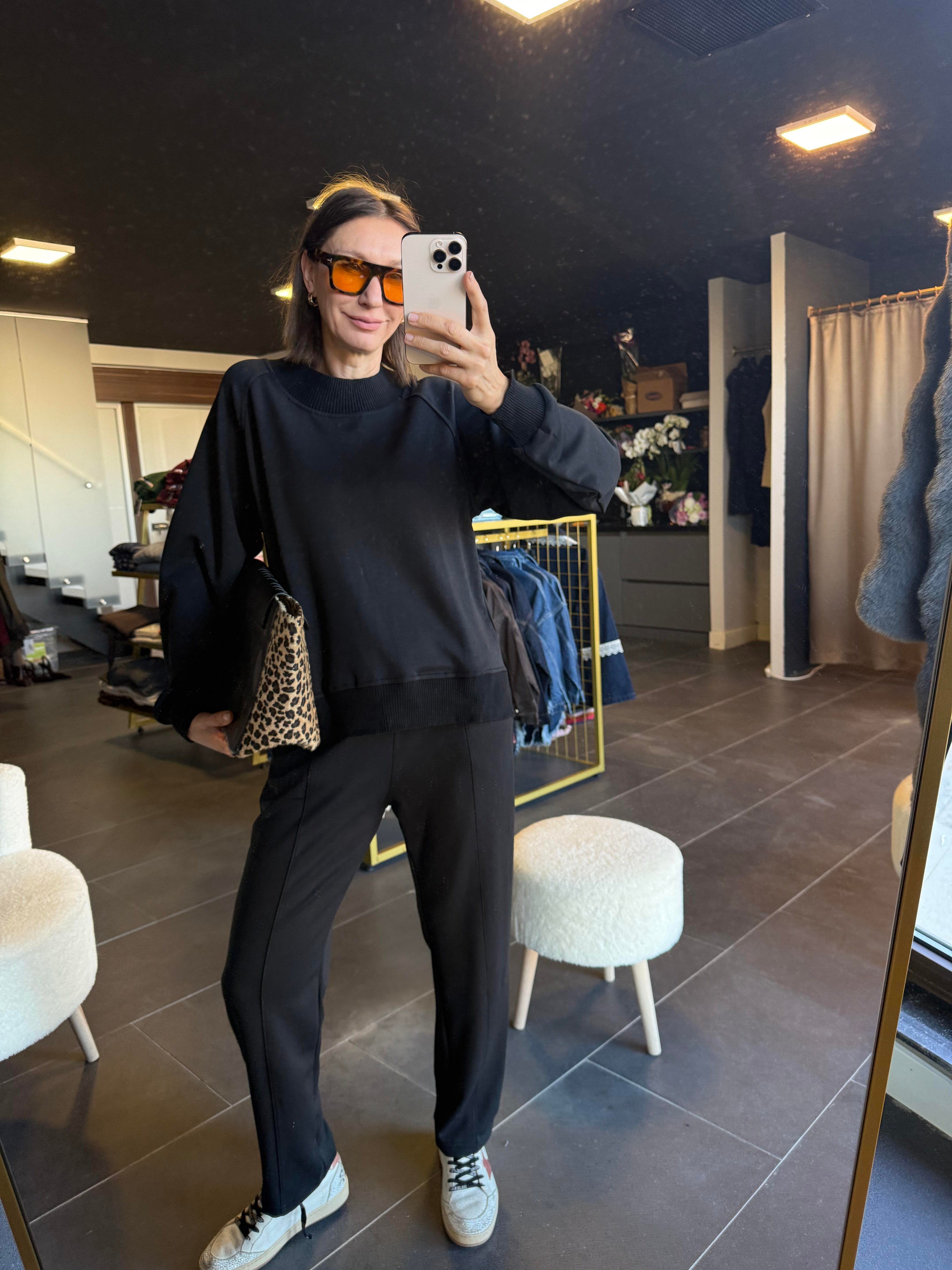 Work Modal Antrasit Alt Üst Premium Takım