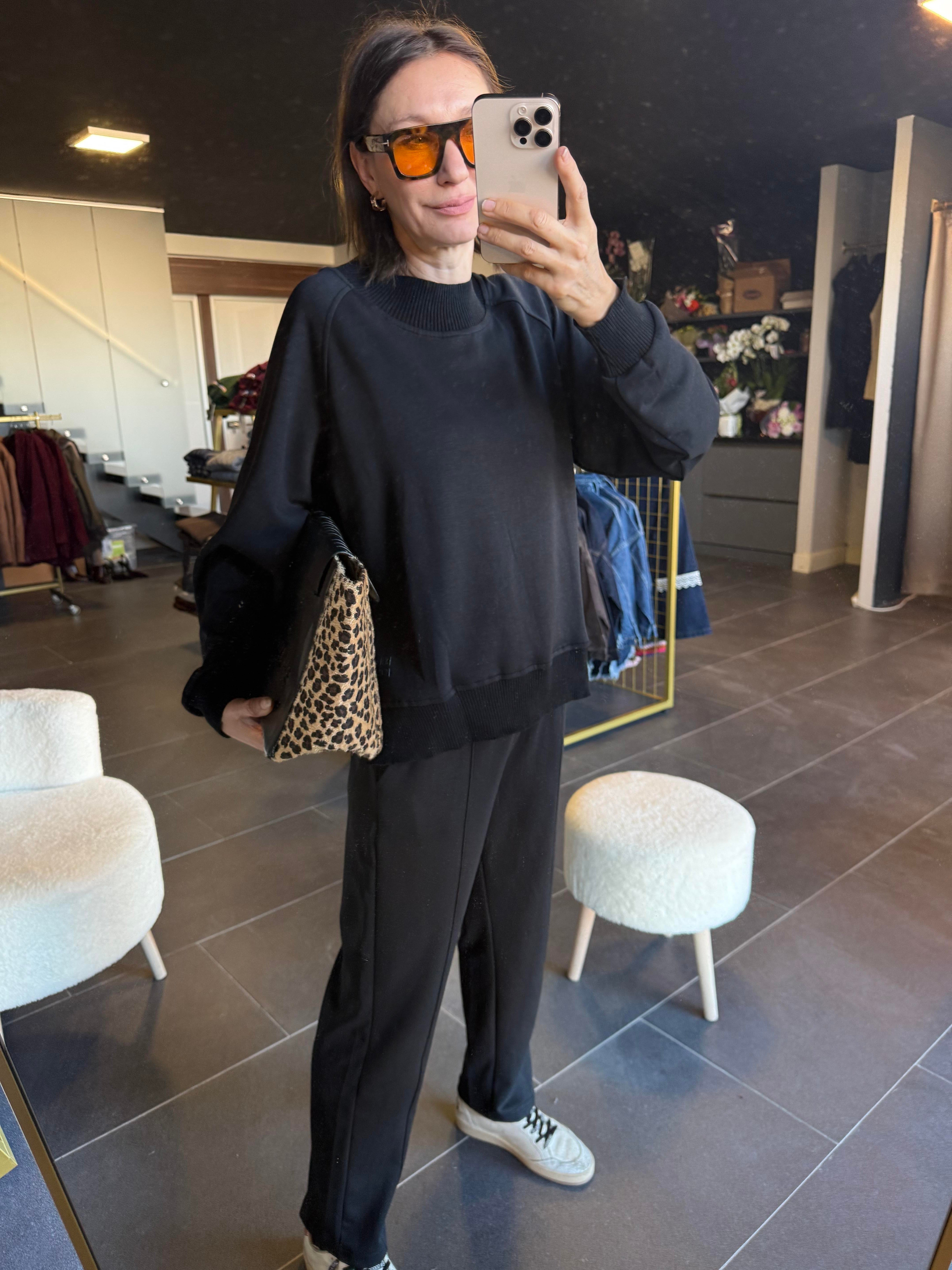 Work Modal Antrasit Alt Üst Premium Takım