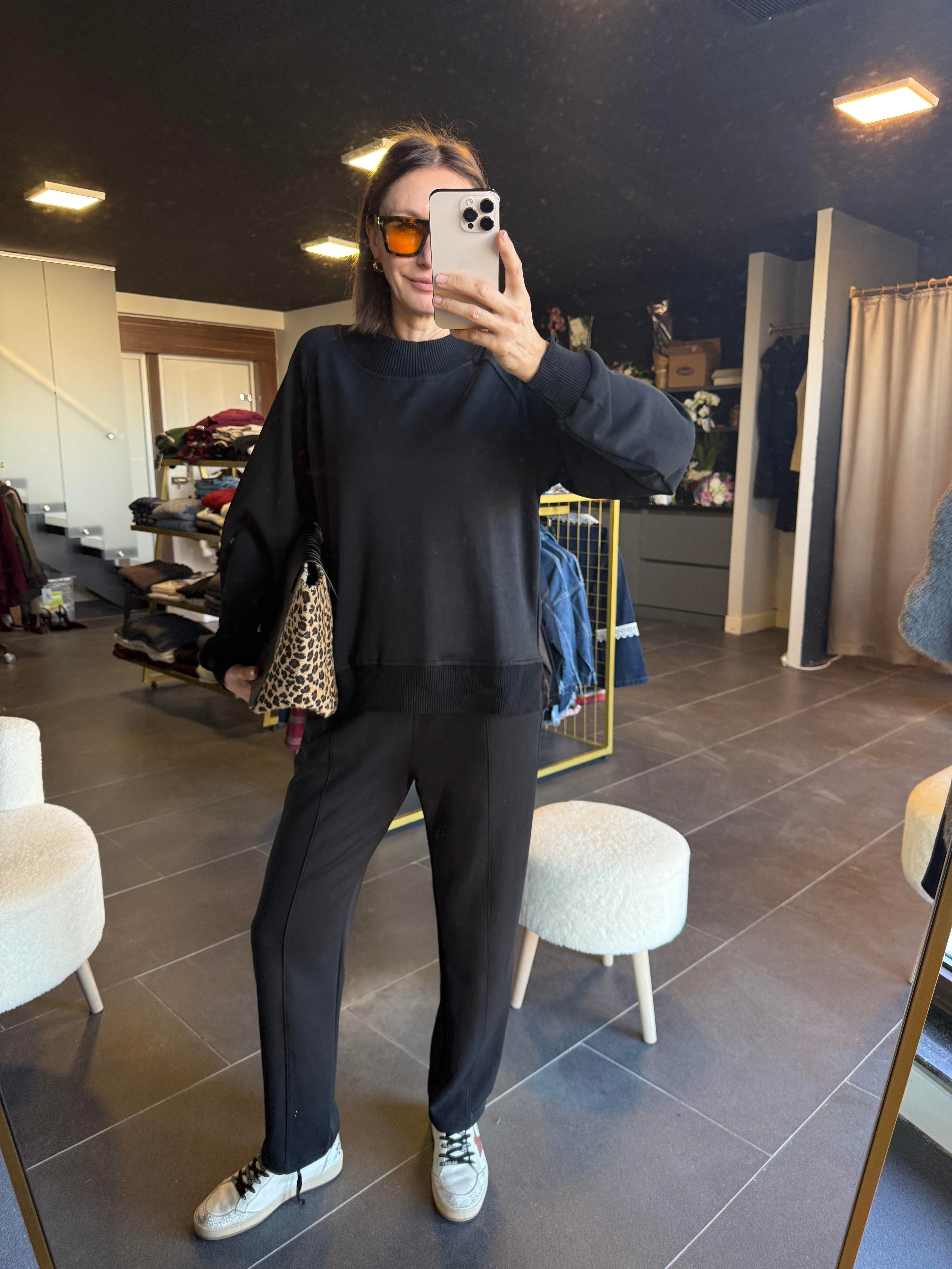 Work Modal Antrasit Alt Üst Premium Takım