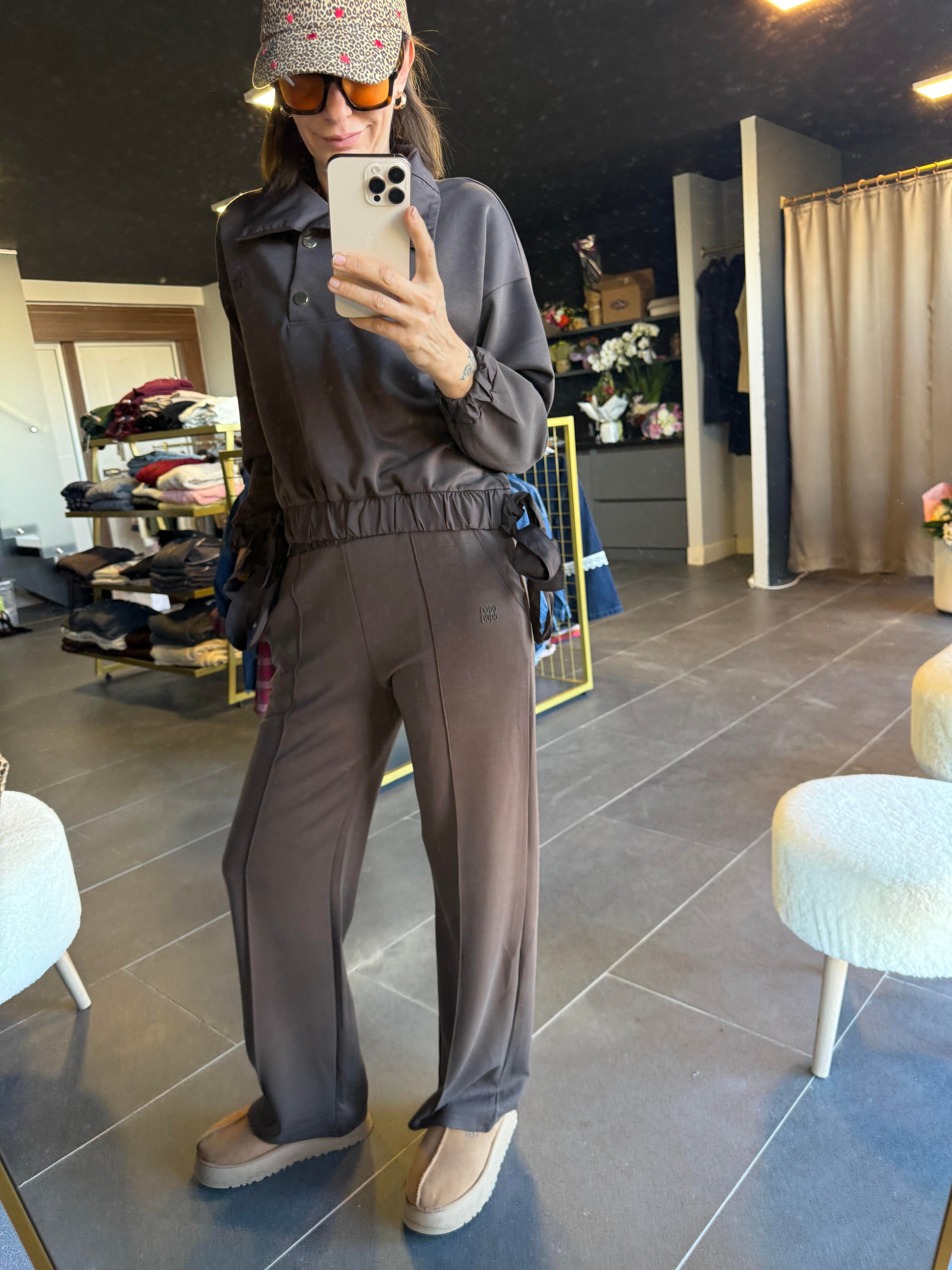 Work Modal Çıtçıt Detaylı Alt Üst Premium Takım